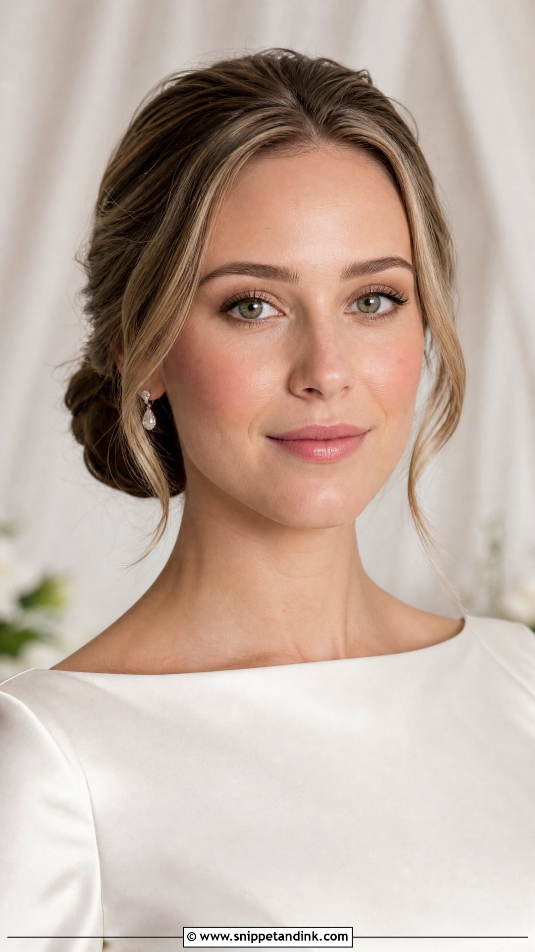 Classic No Makeup Bride - Snippet and Ink - 20 No Makeup Bride Ideas