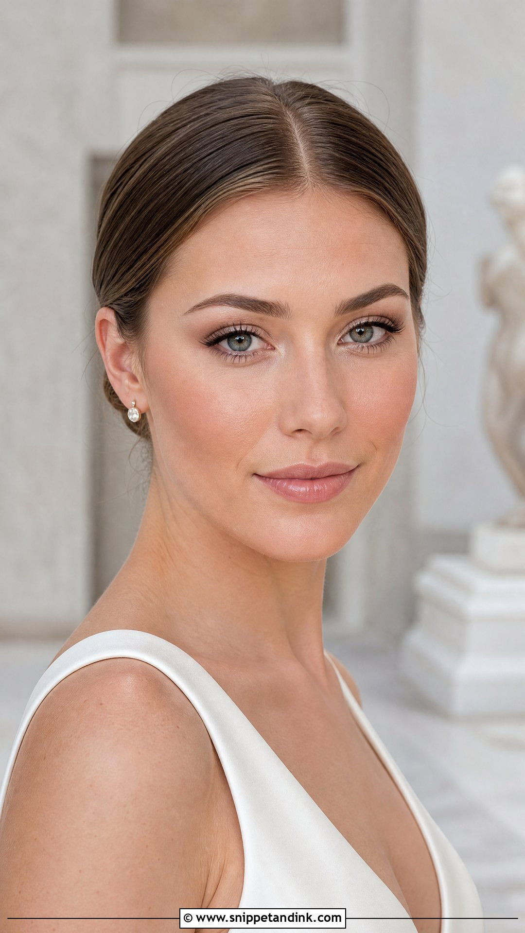 Classic Nude Wedding Makeup For Blue Eyes - Snippet and Ink - 25 Natural Glam Wedding Makeup for Blue Eyes