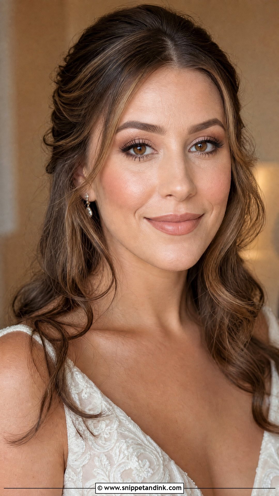 Classic Nude Wedding Makeup for Brown Eyes - Snippet and Ink - 20 Neutral Wedding Makeup for Brown Eyes