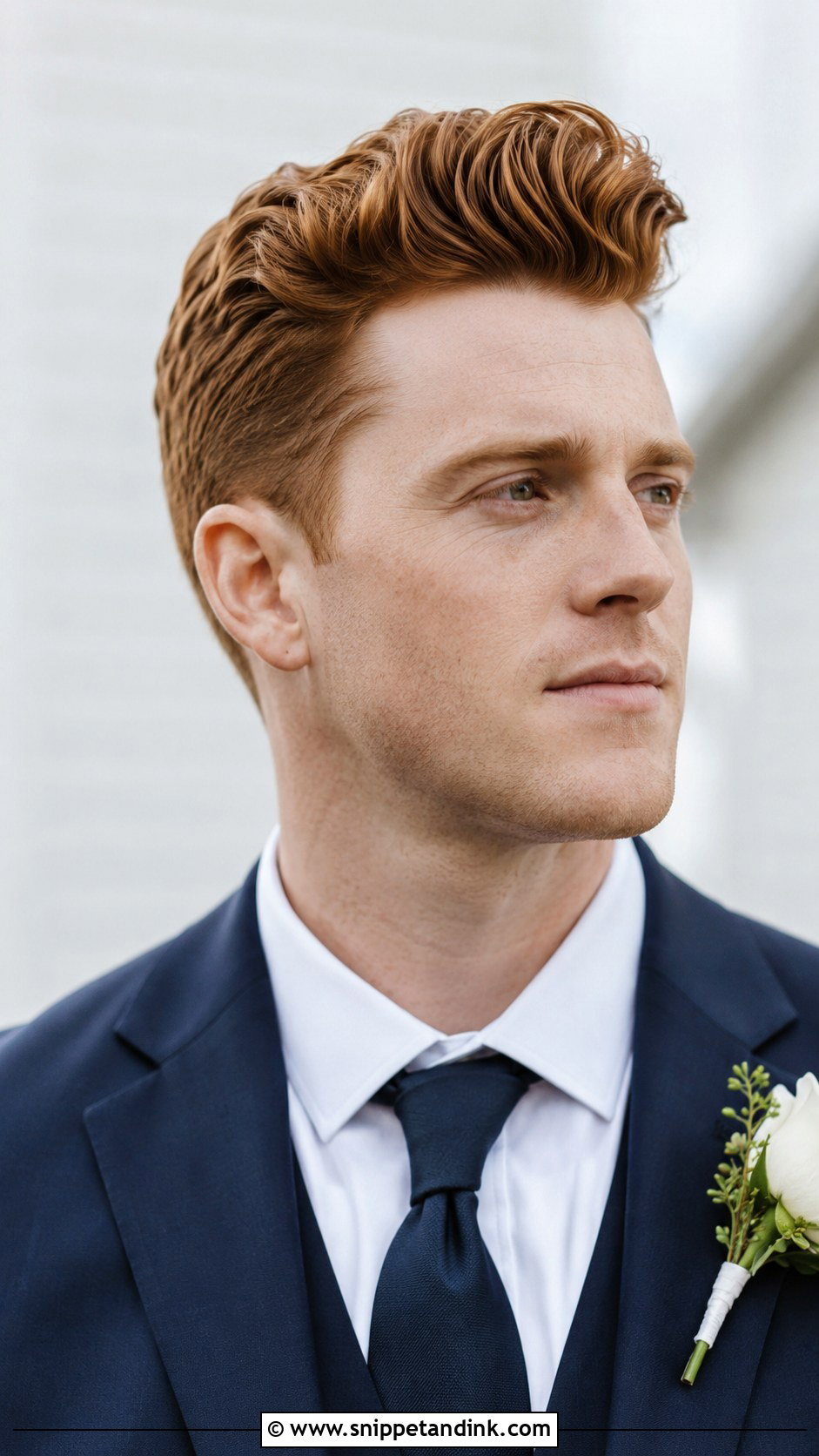 Classic Quiff - Snippet and Ink - 25 Wedding Hairstyles for Men