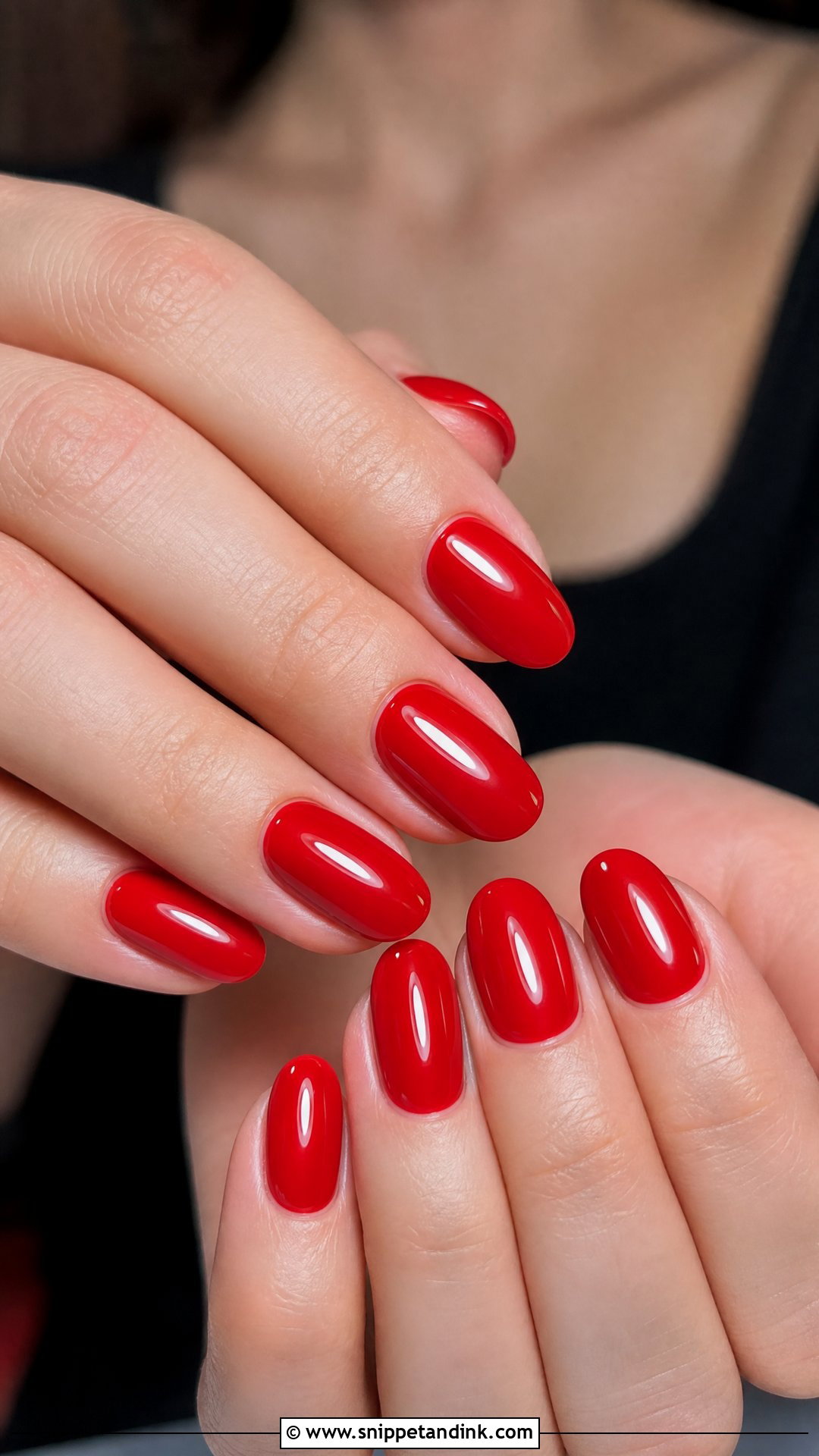 Classic Red Bridal Nails - Snippet and Ink - 25 Red Bridal Nails