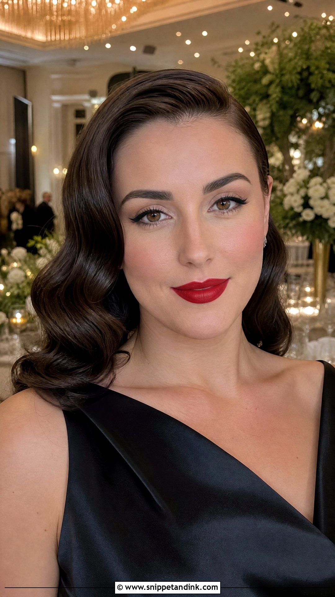 Classic Red Lip Bridesmaid Makeup - Snippet and Ink - 20 Bridal Party Bridesmaid Makeup Make Up Ideas