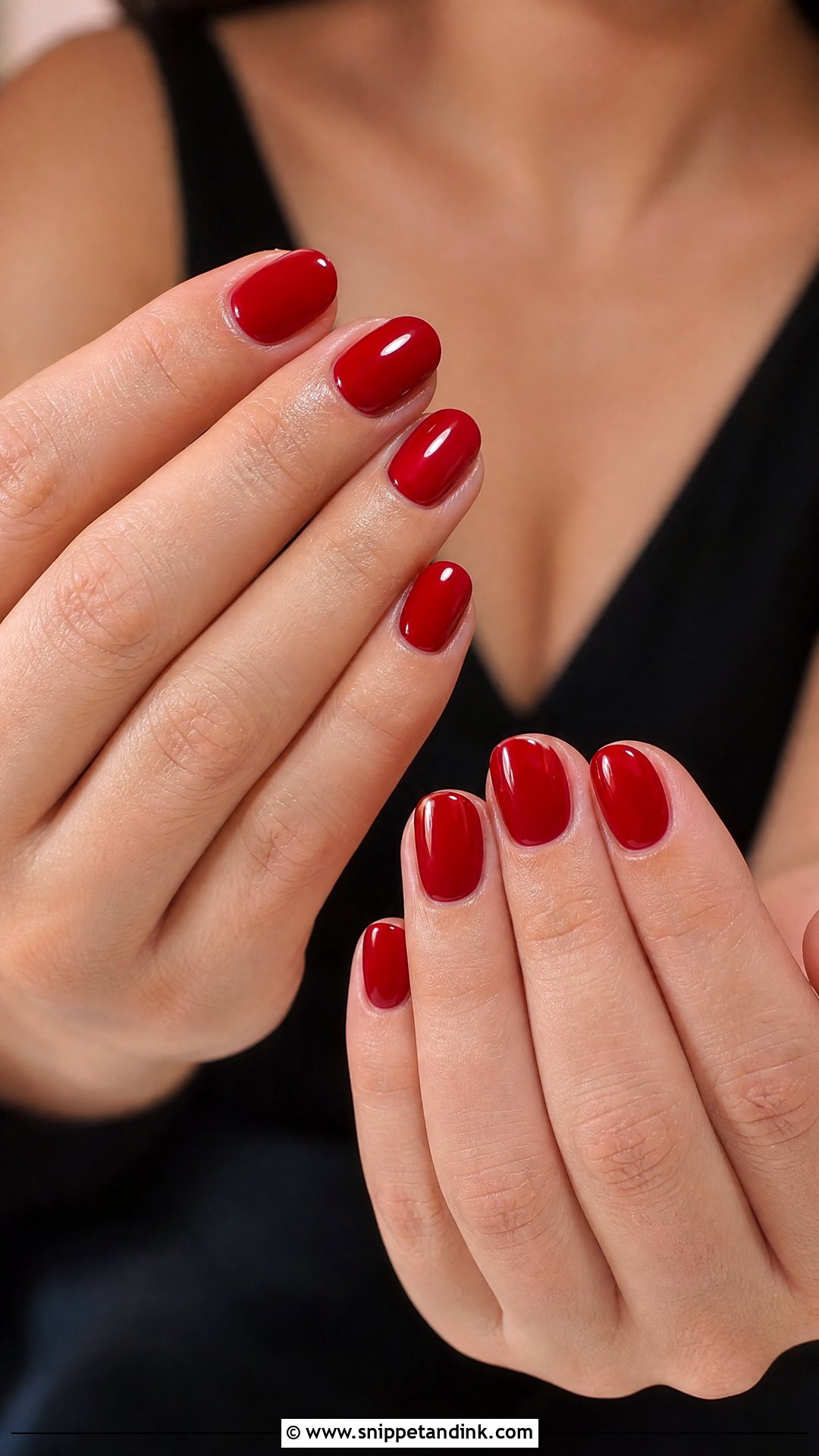 Classic Red Nails - Snippet and Ink - 30 Nails for Wedding Guest