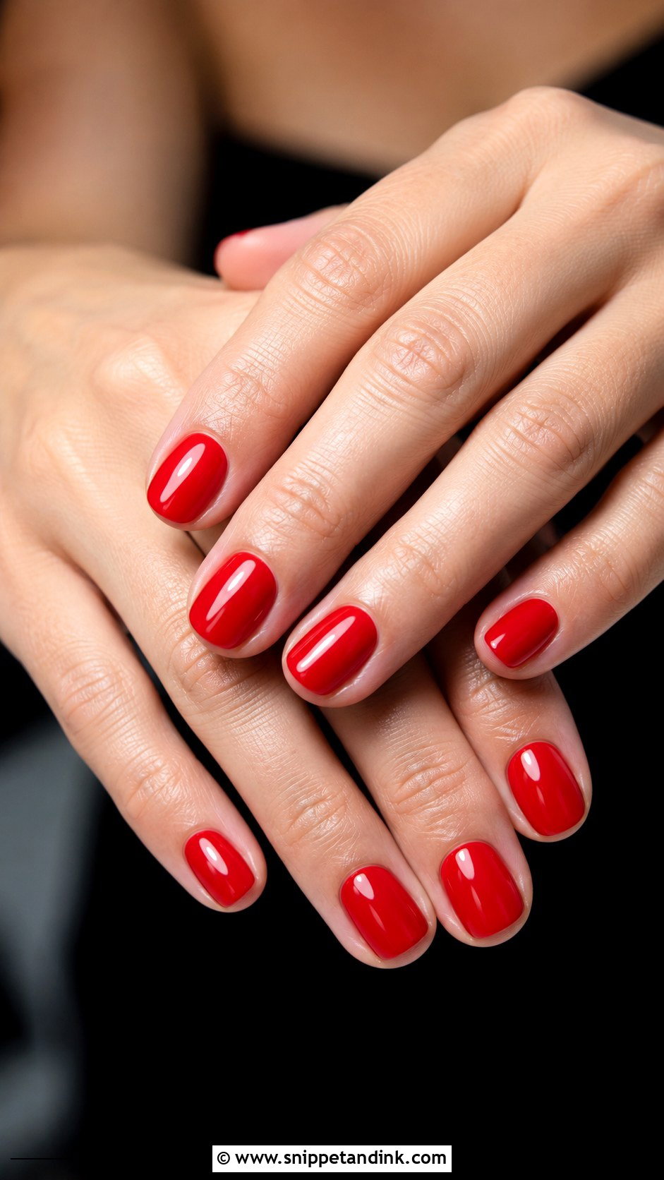 Classic Red Wedding Guest Nails - Snippet and Ink - 20 Classy Elegant Nails for Wedding Guest