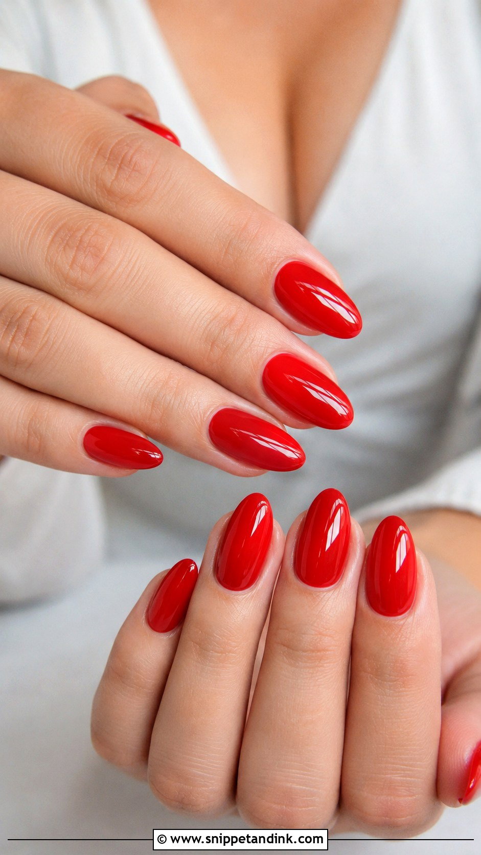 Classic Red Wedding Nails - Snippet and Ink - 20 Black Tie Wedding Nails