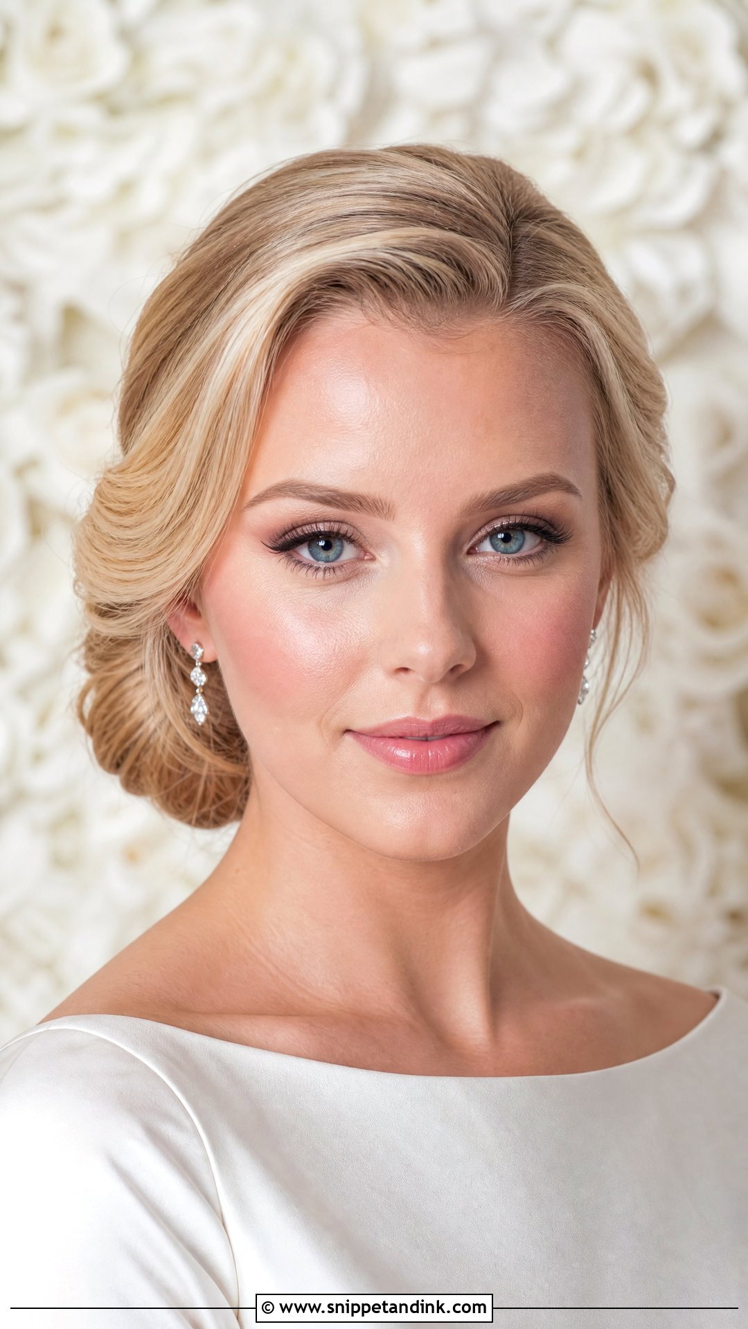Classic Wedding Makeup for Blue Eyes - Snippet and Ink - 20 Glowy Wedding Makeup for Blue Eyes