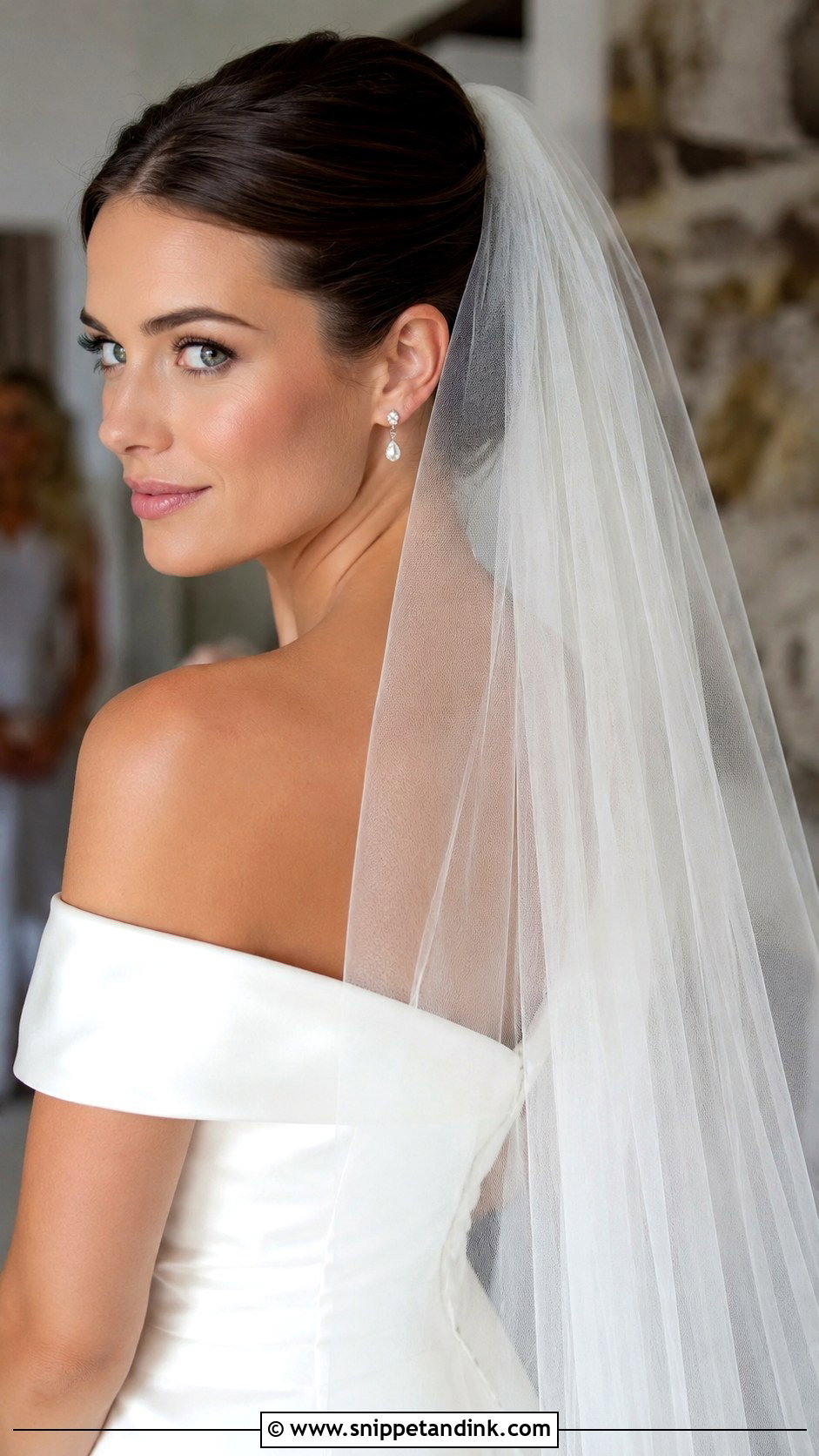 Classic Wedding Veil - Snippet and Ink - 30 Wedding Hair Accessories