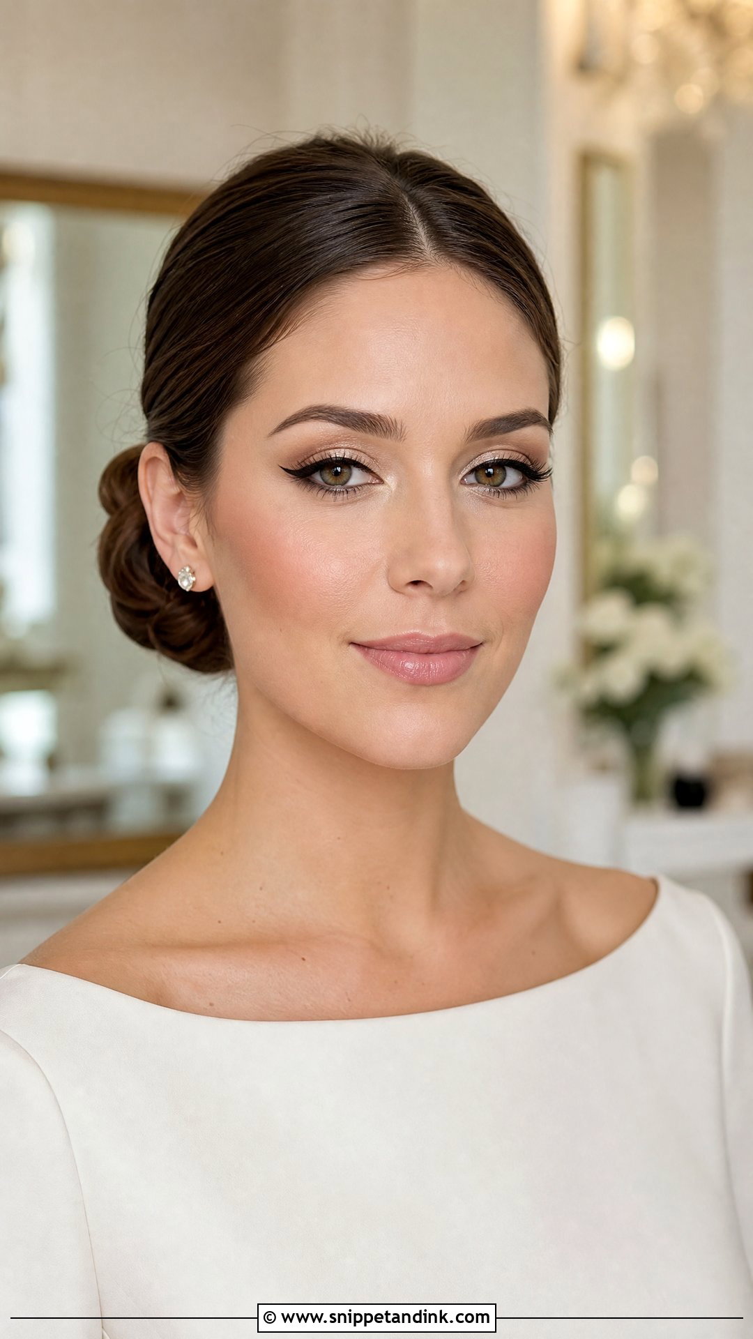 Classic Winged Bridal Eye Makeup - Snippet and Ink - 30 Bridal Eye Makeup Ideas