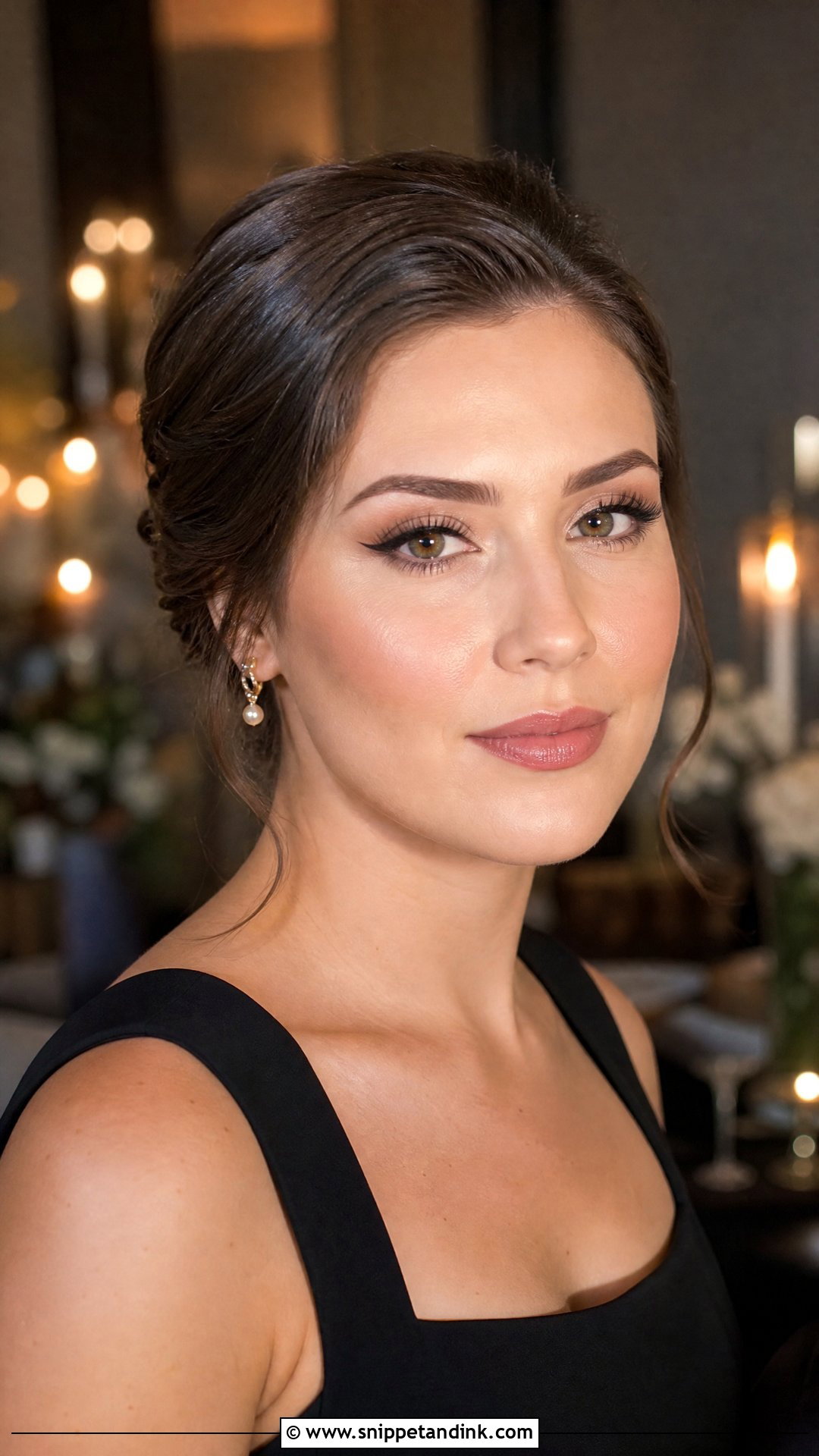 Classic Winged Liner Wedding Party Makeup - Snippet and Ink - 25 Wedding Party Makeup Ideas