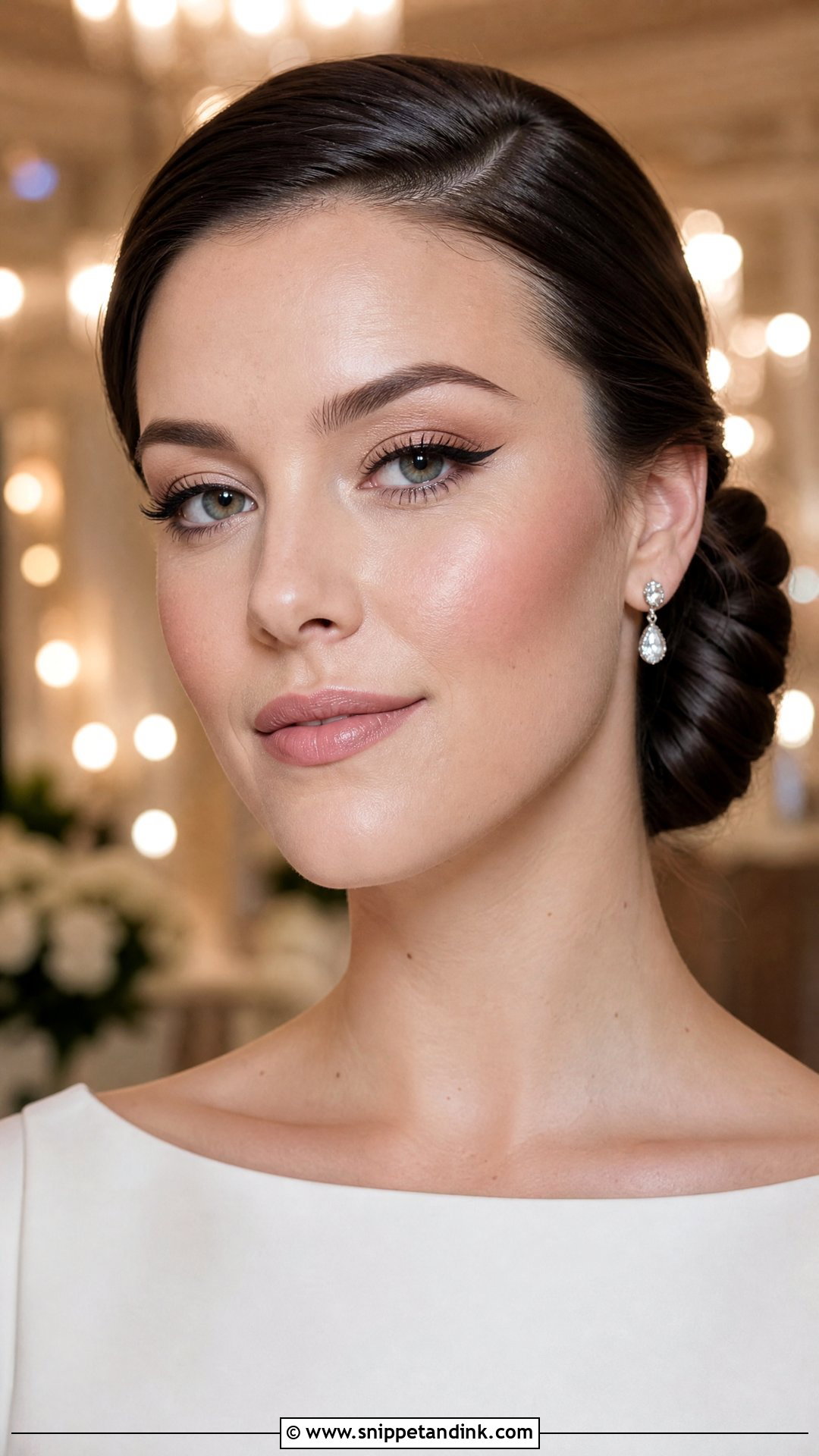 Classic Winged Wedding Eye Makeup - Snippet and Ink - 20 Wedding Makeup Eyes