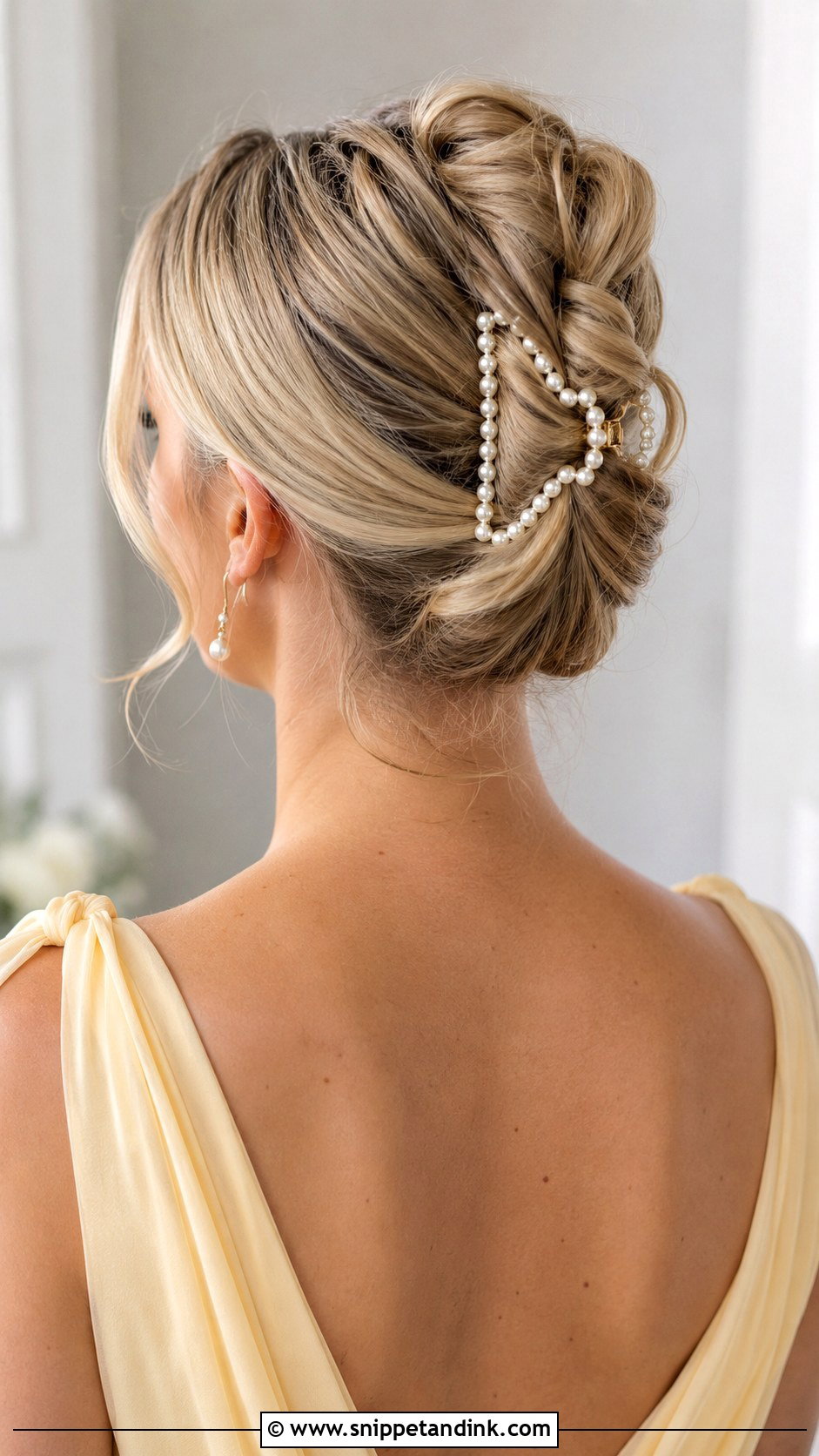 Claw Clip Bridesmaid Hairstyle For Long Hair - Snippet and Ink - 25 Bridesmaid Hairstyles Long Hair