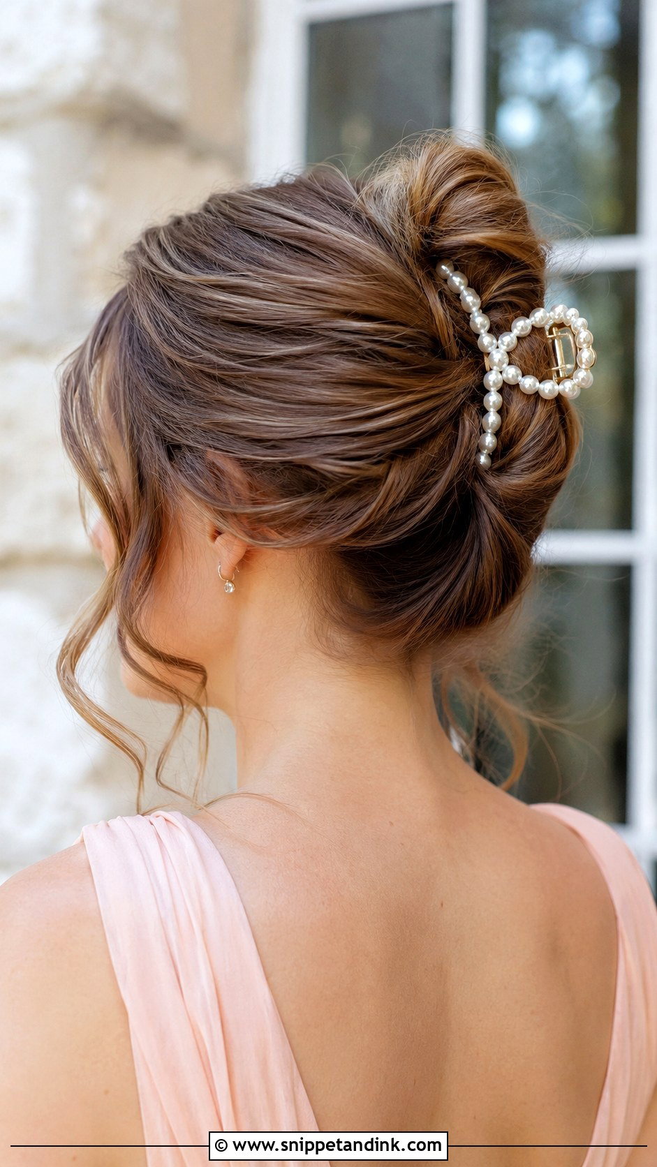Claw Clip Bridesmaid Hairstyle - Snippet and Ink - 20 Bridesmaid Hairstyles 2024