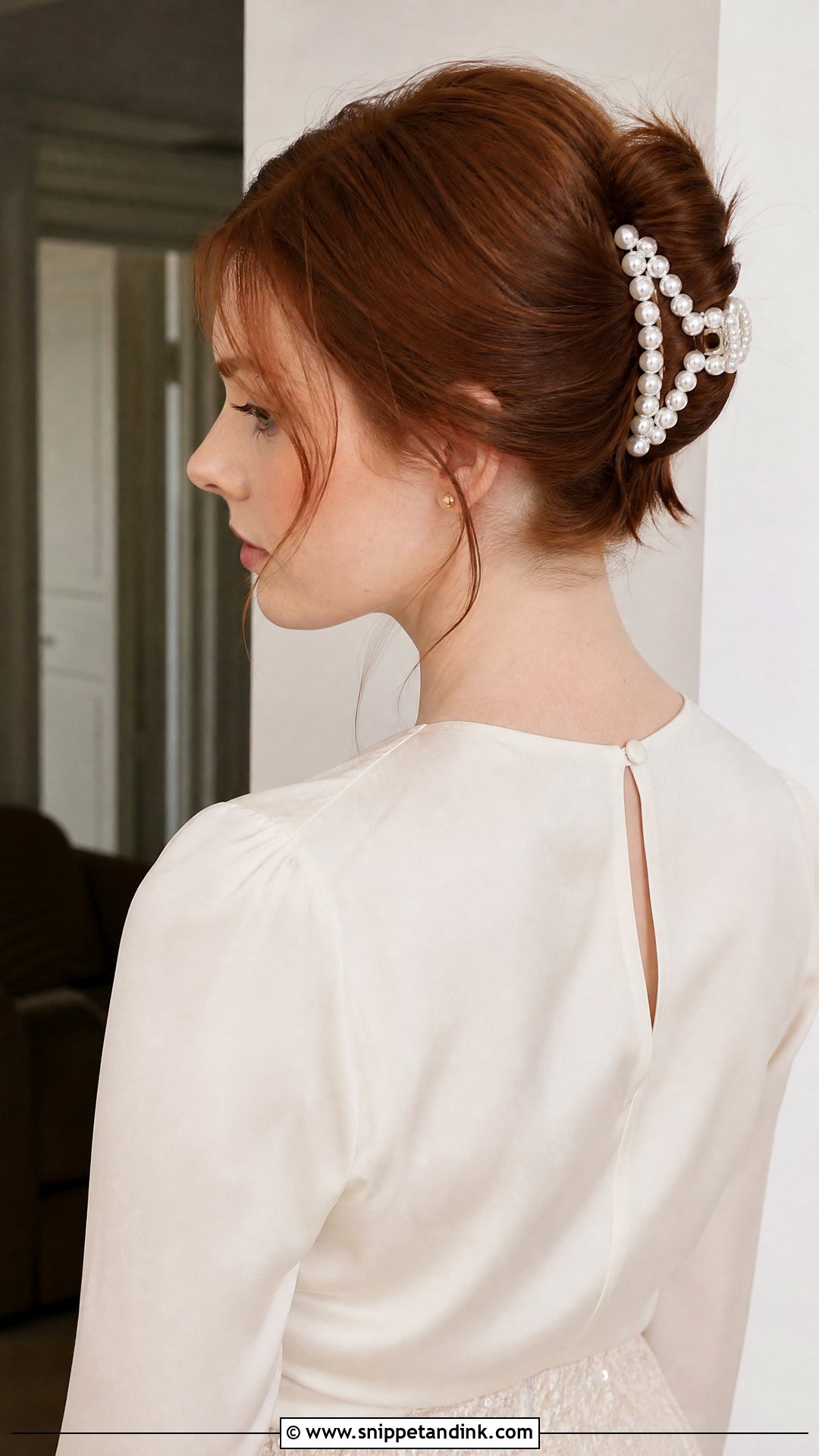Claw Clip Wedding Guest Hair - Snippet and Ink - 15 Easy Hair Do for Wedding Guest Ideas