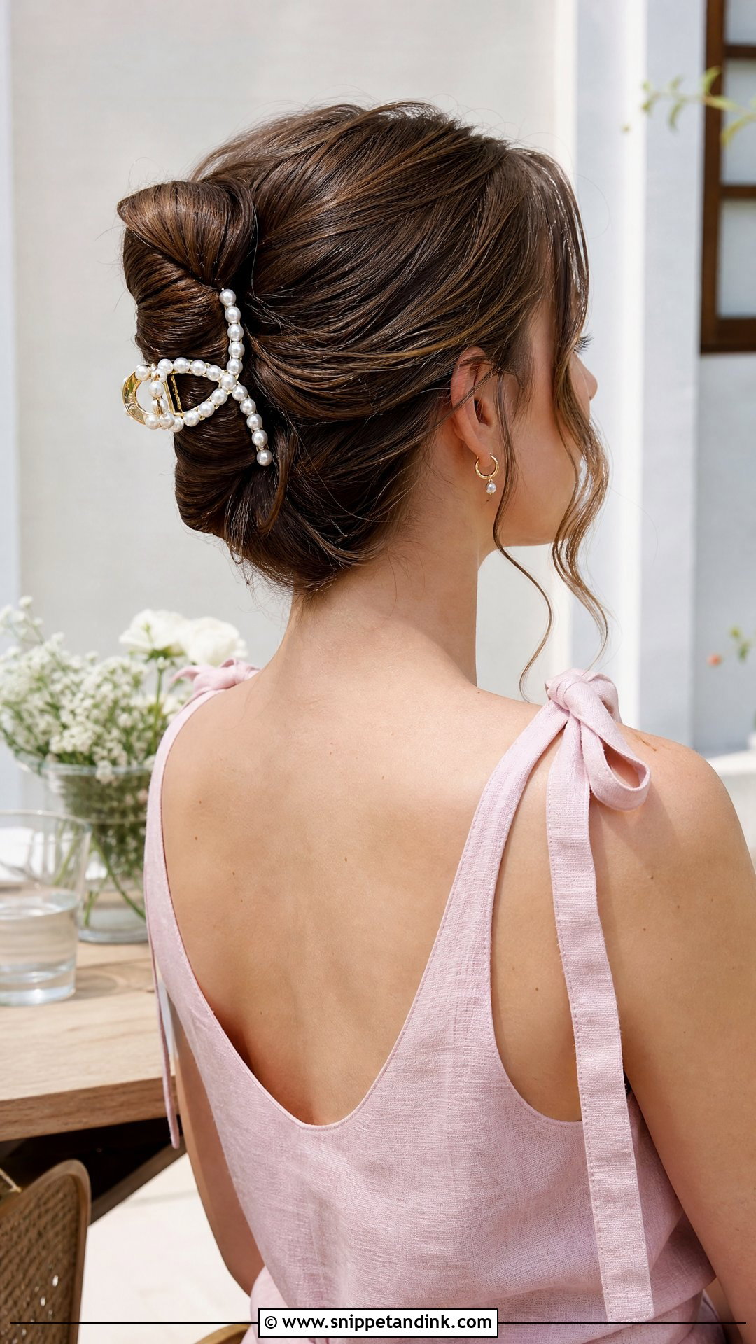 Claw Clip Wedding Guest Hair - Snippet and Ink - 15 Casual Wedding Guest Hair Ideas