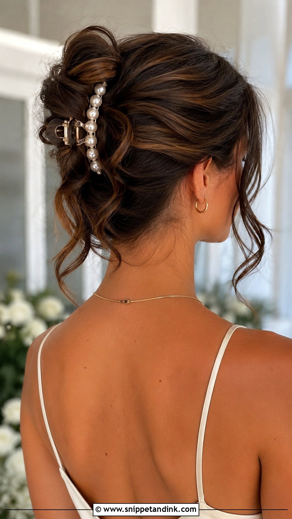 Claw Clip Wedding Guest Hairstyle - Snippet and Ink - 15 Simple Hairstyle Wedding Guest Ideas