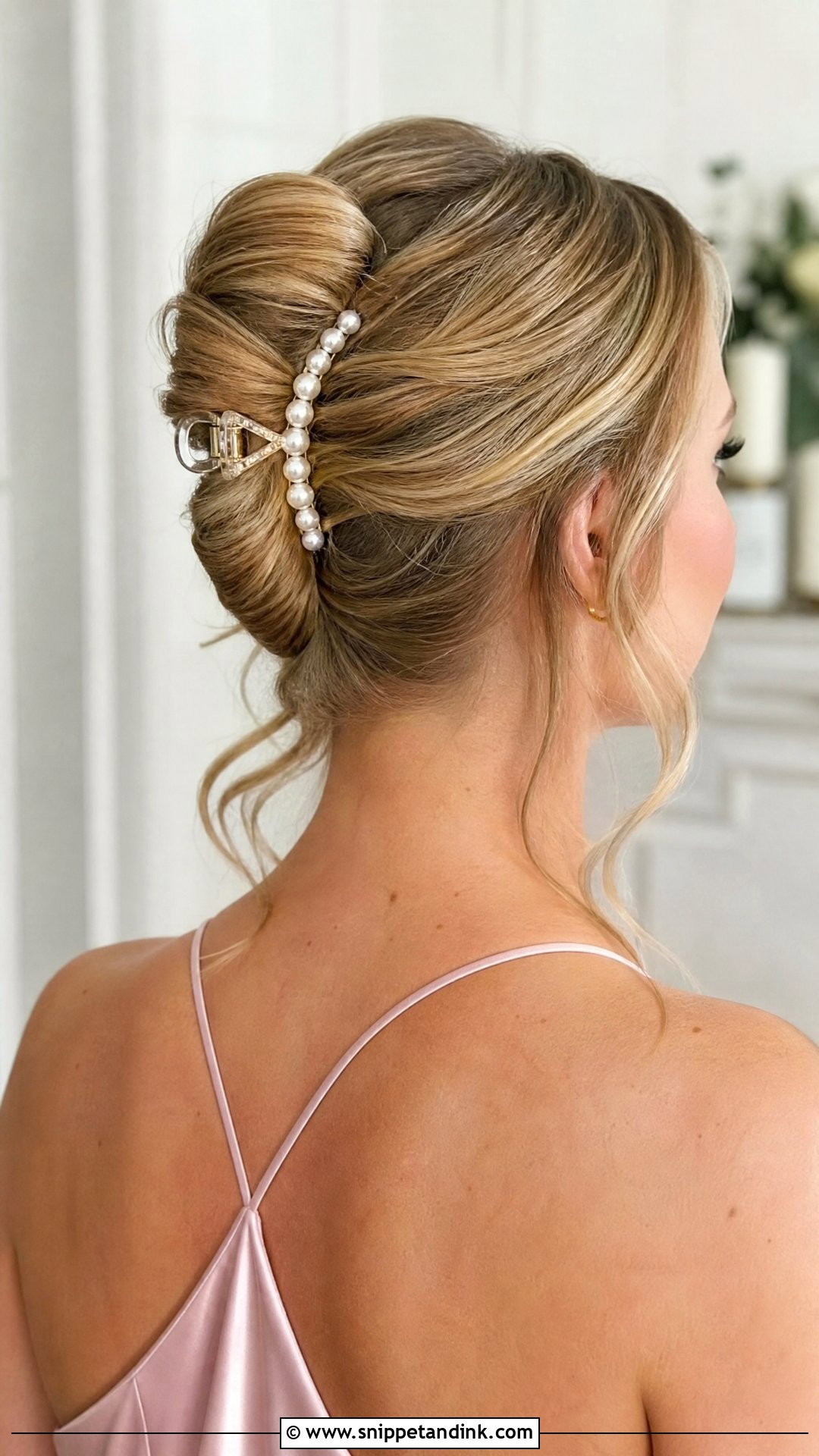 Claw Clip Wedding Hair - Snippet and Ink - 15 Easy Hair for Wedding Ideas