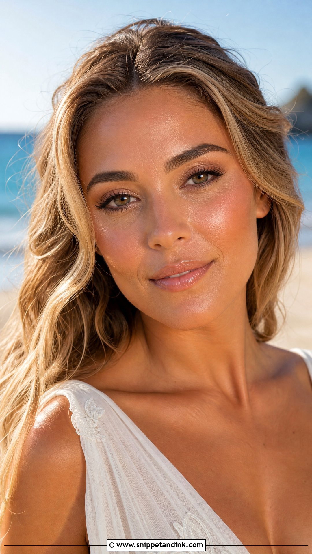 Clean Girl Beach Wedding Makeup - Snippet and Ink - 20 Clean Girl Wedding Makeup Ideas