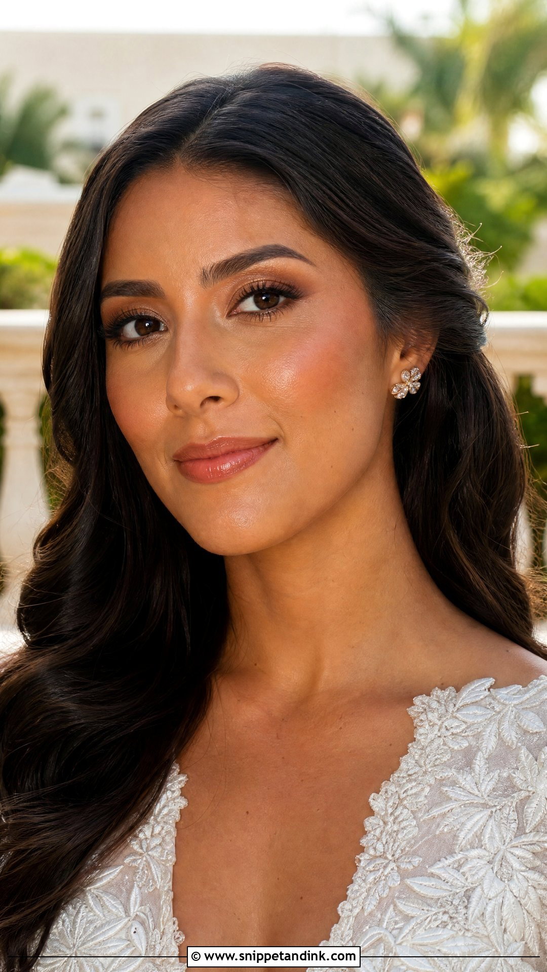 Clean Girl Bridal Makeup For Tan Skin - Snippet and Ink - 20 Clean Girl Bridal Makeup Ideas