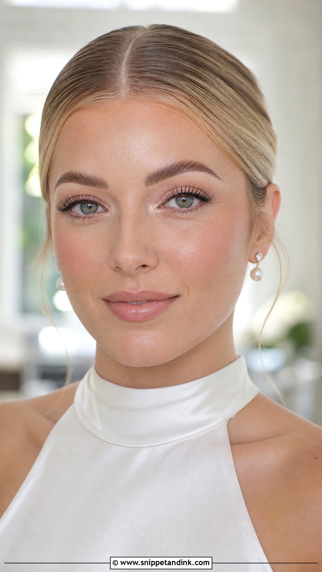 Clean Girl Bridal Makeup - Snippet and Ink - 20 Bridal Makeup Aesthetic Ideas