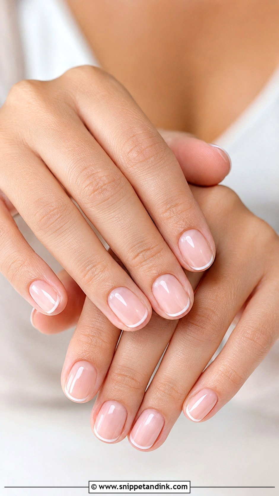 Clean Girl Bride Wedding Nails - Snippet and Ink - 30 Bride's Nails Wedding