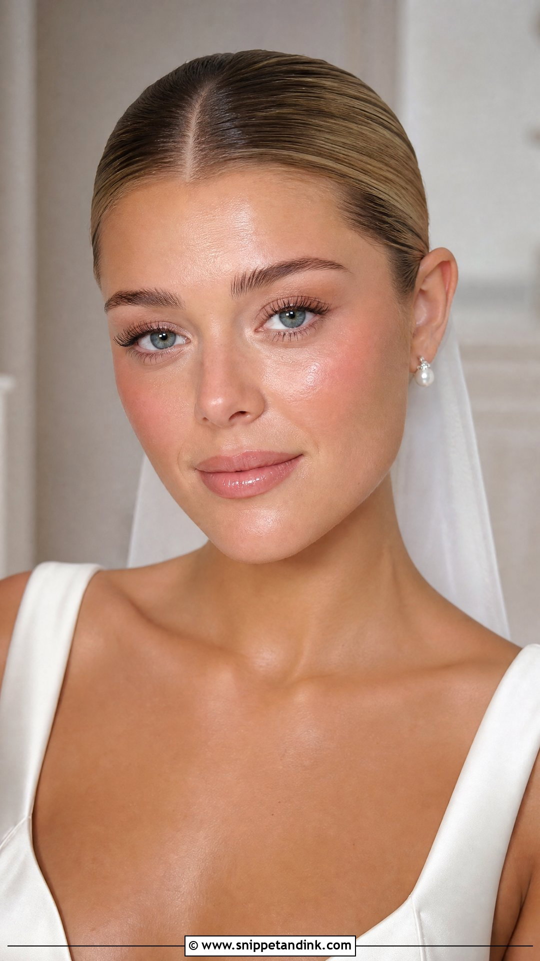 Clean Girl No Makeup Bride - Snippet and Ink - 20 No Makeup Bride Ideas