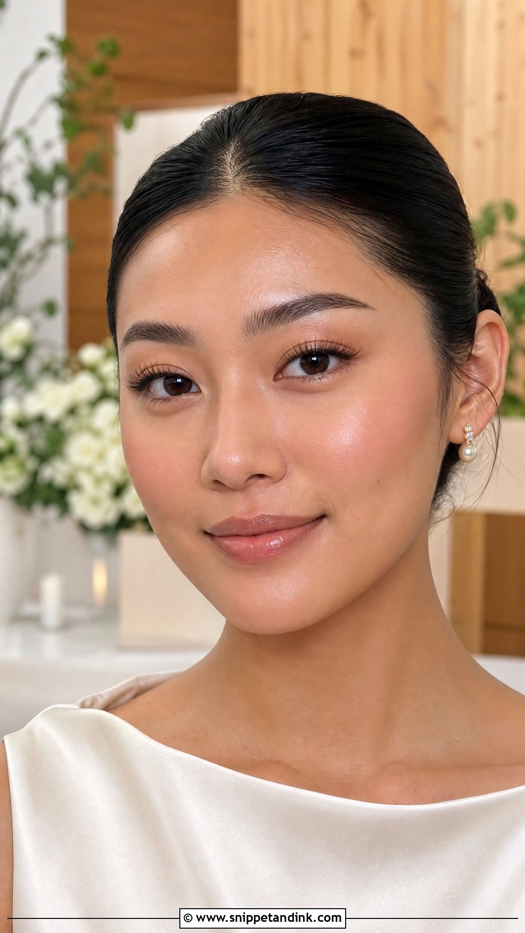 Clean Girl Wedding Makeup - Snippet and Ink - 20 Light Glam Wedding Makeup Ideas