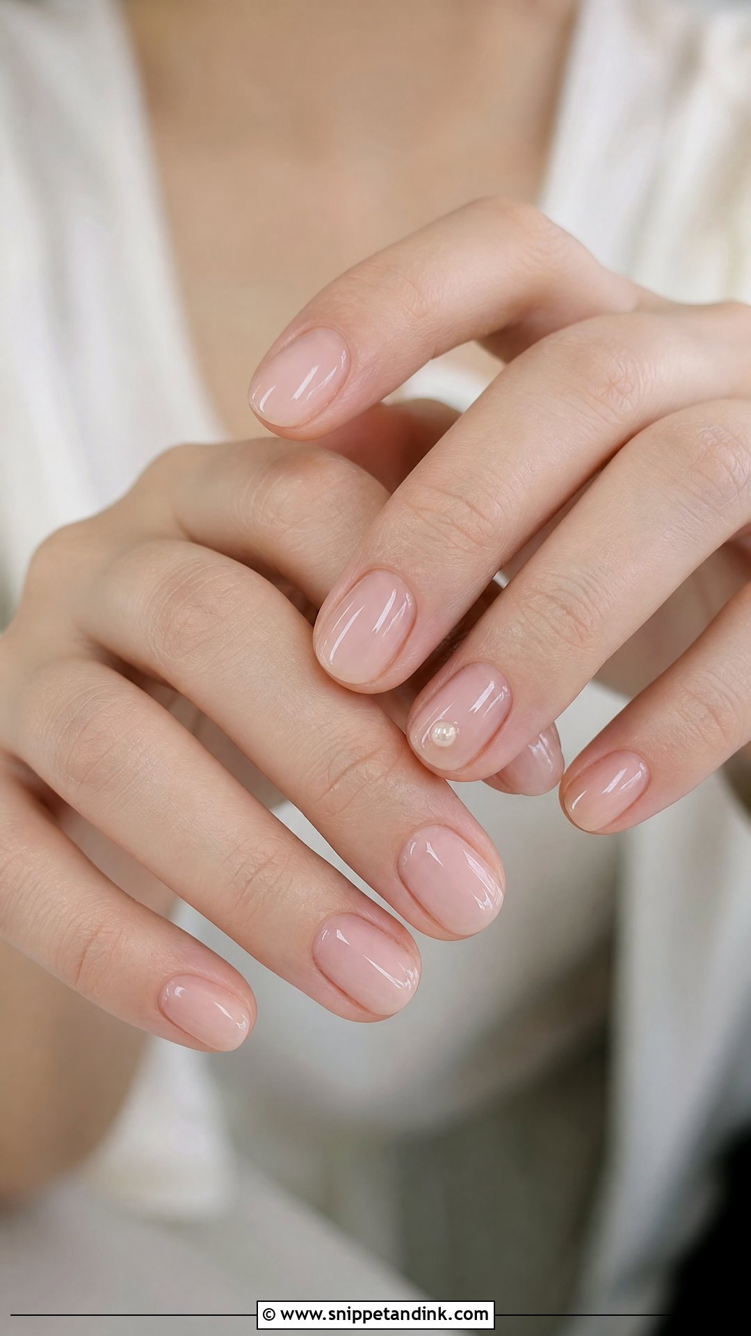 Clean Girl Wedding Nails - Snippet and Ink - 25 Simple Wedding Nail Art Ideas