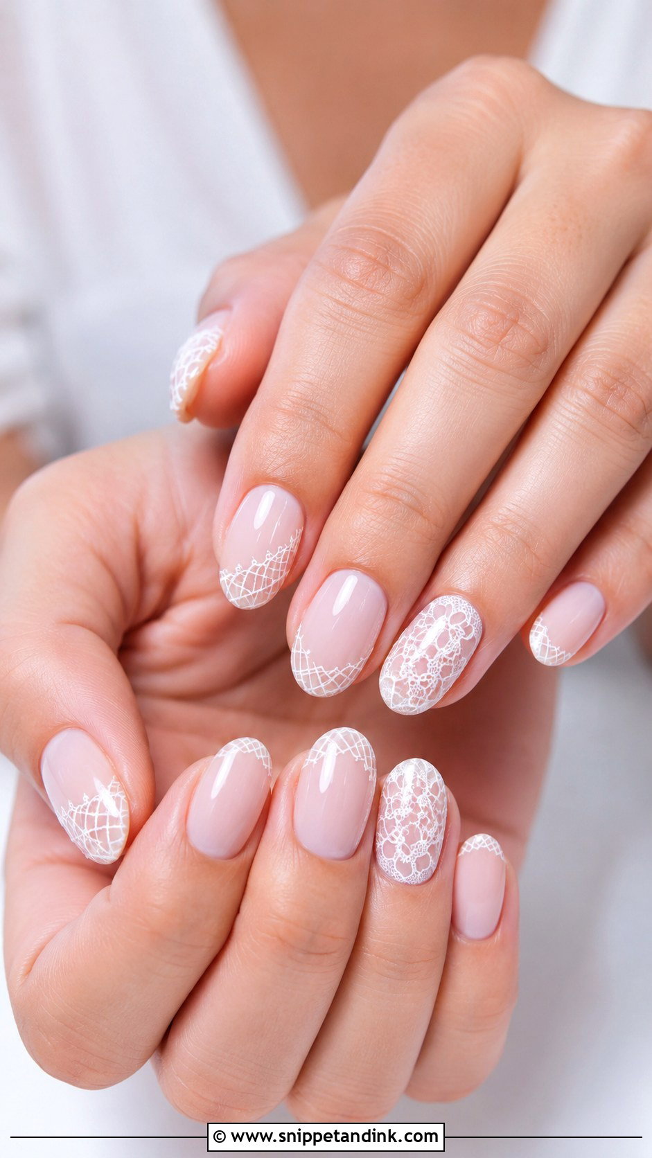 Clean Girl Wedding Nails - Snippet and Ink - 20 Simple Wedding Nails Design