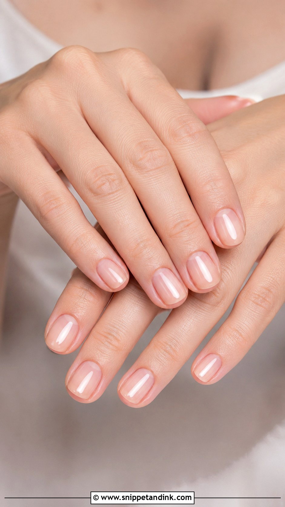 Clear Bridal Nails - Snippet and Ink - 30 Simple Bridal Nails