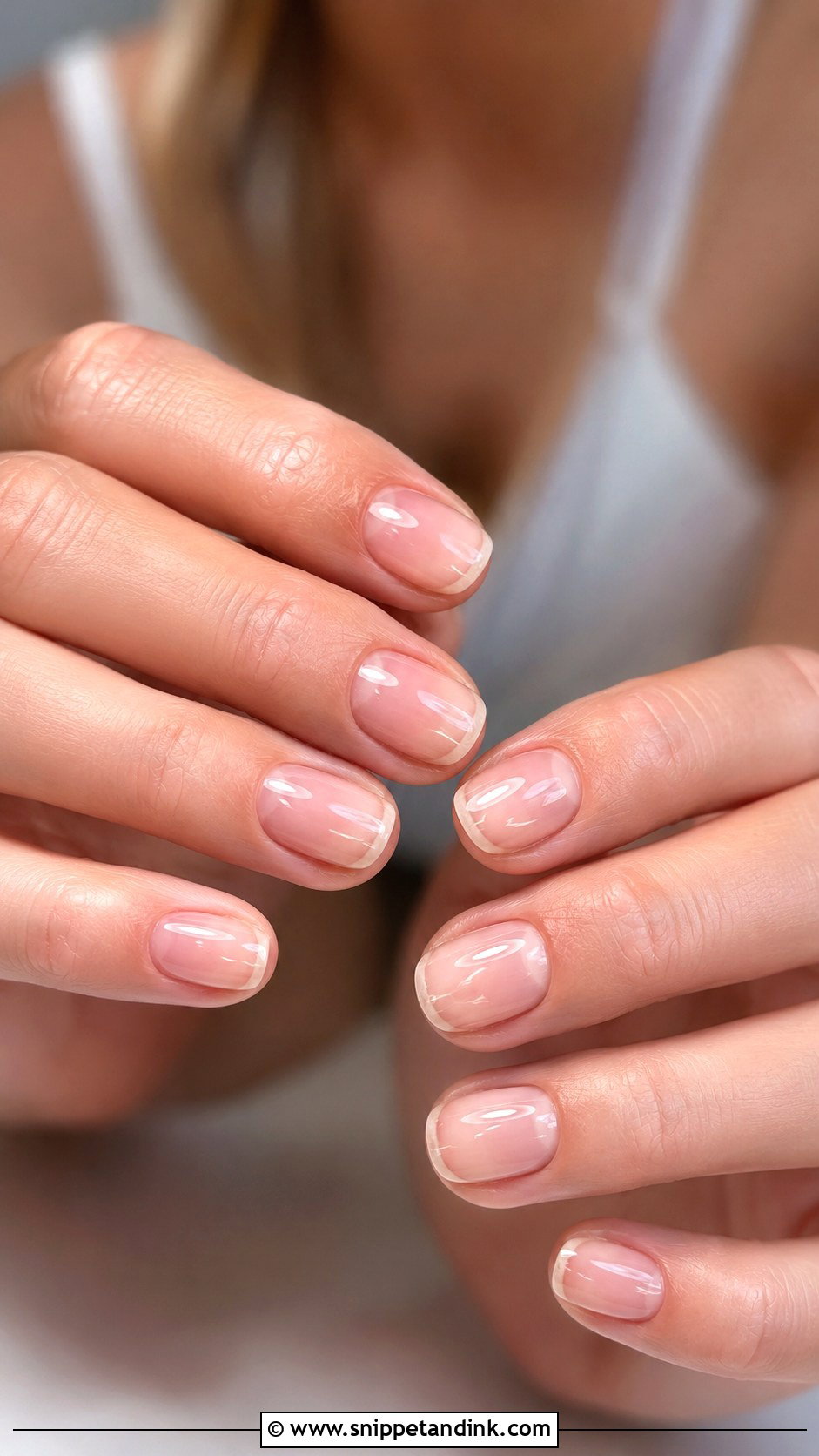 Clear Gloss Beach Wedding Nails - Snippet and Ink - 20 Beach Wedding Nails for Guest