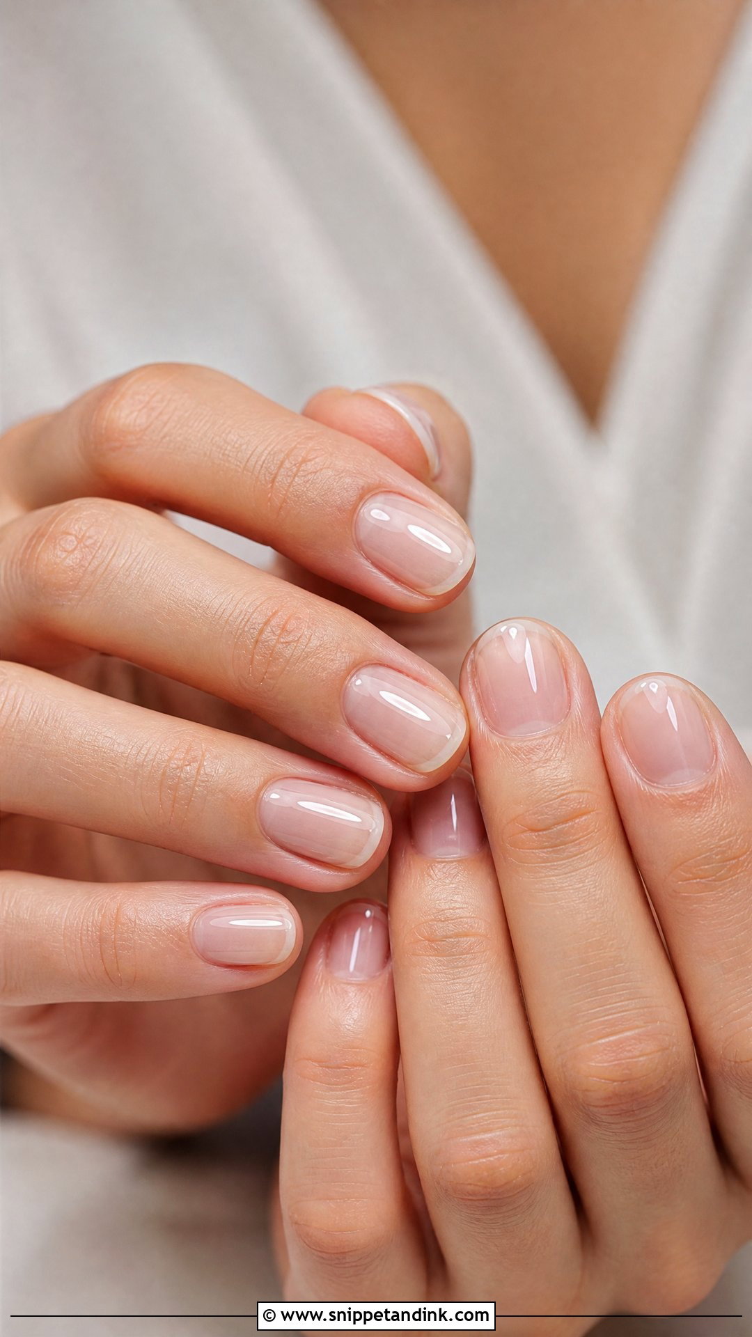 Clear Gloss Bridal Nails - Snippet and Ink - 25 Simple Bridal Wedding Nails for Bride