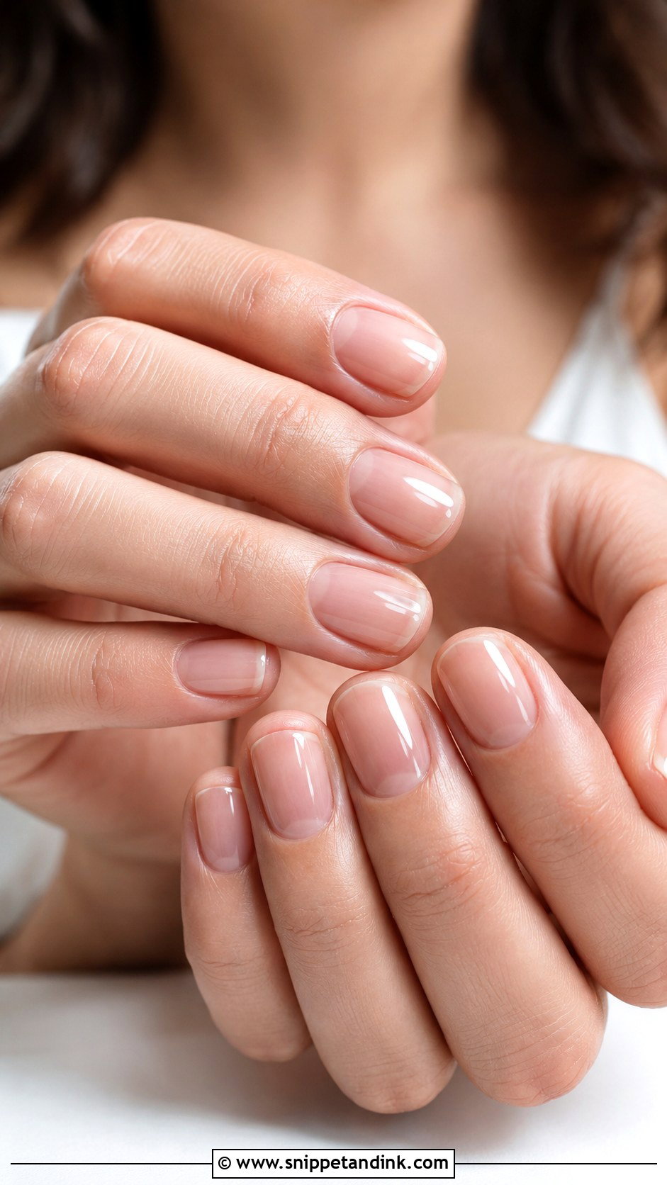 Clear Gloss Bridesmaid Nails - Snippet and Ink - 30 Classy Bridesmaid Nails