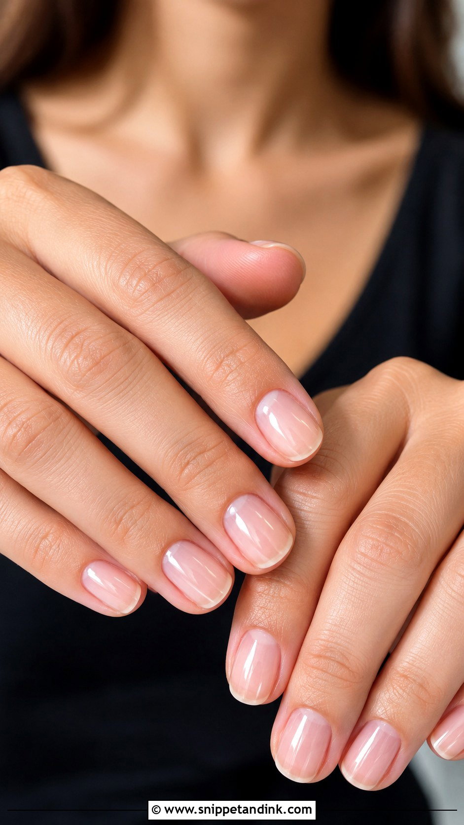 Clear Gloss Bridesmaid Nails - Snippet and Ink - 30 Wedding Nails for Bridesmaids