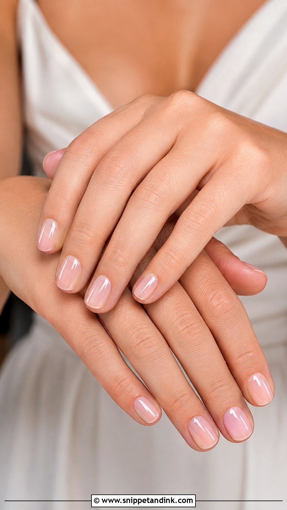Clear Gloss Bridesmaid Nails - Snippet and Ink - 20 Bridal Party Nails Bridesmaid