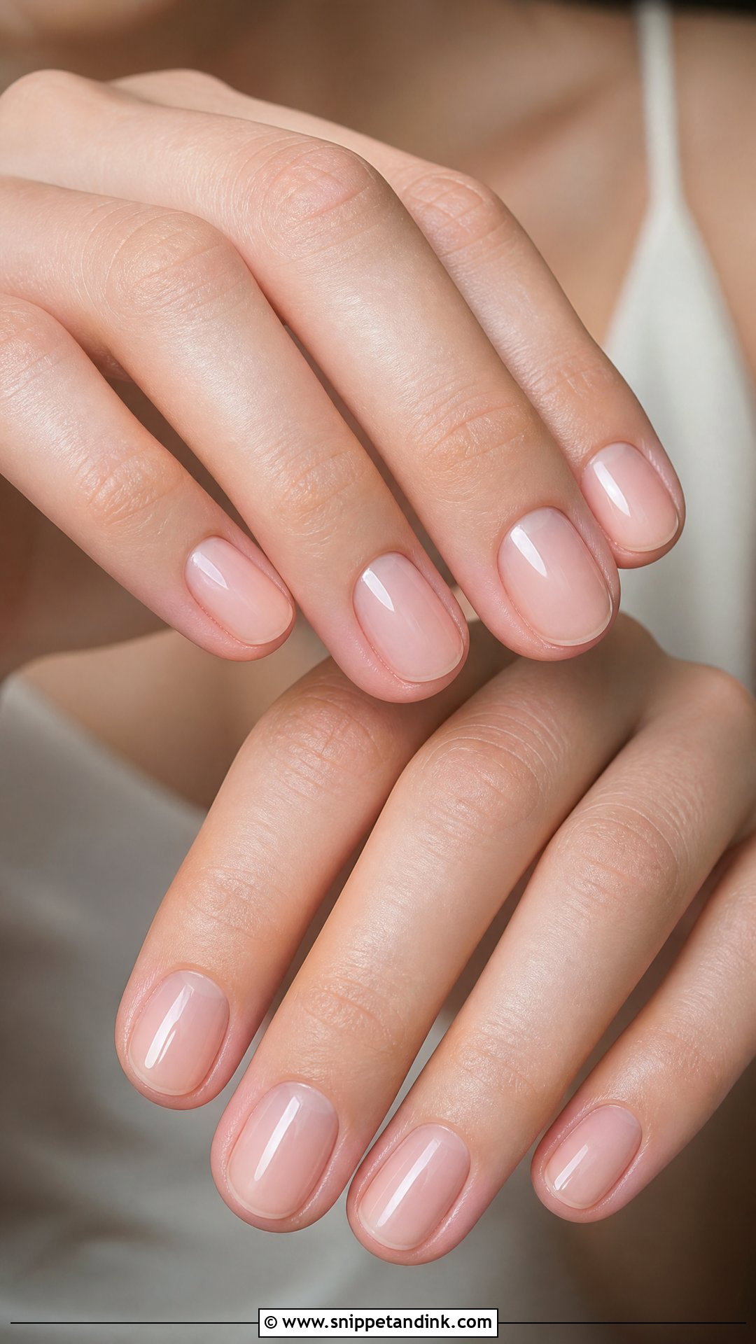 Clear Gloss Wedding Nails - Snippet and Ink - 25 Wedding Nails 2025