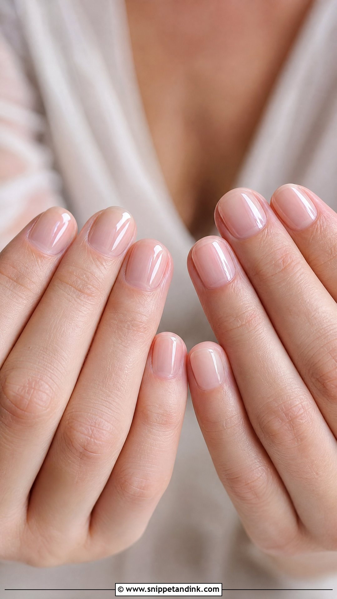 Clear Gloss Wedding Nails - Snippet and Ink - 30 Simple Wedding Nails for Bride