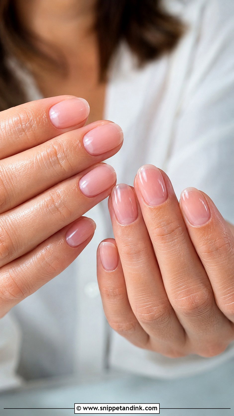 Clear Pink Wedding Nails - Snippet and Ink - 20 Aesthetic Nails for Wedding