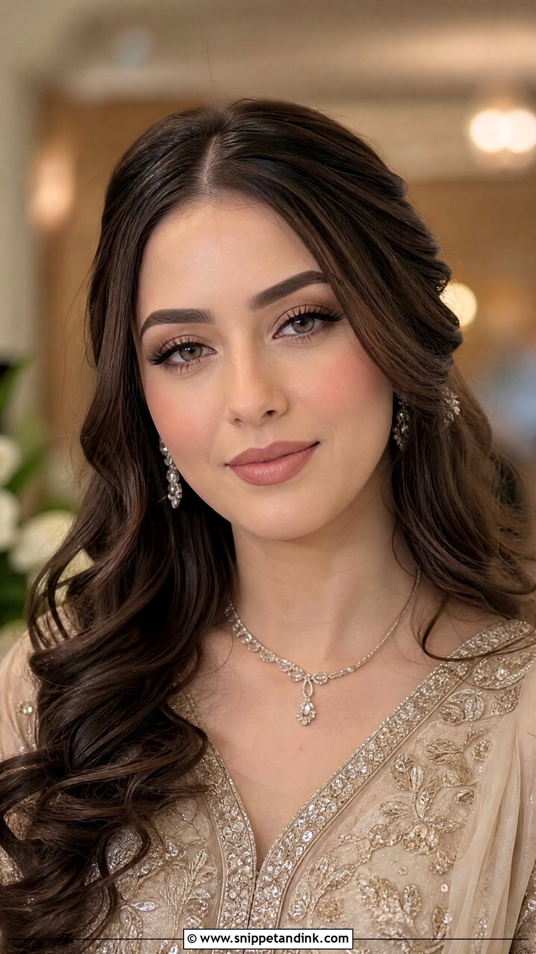 Cloud Skin Walima Makeup - Snippet and Ink - 30 Walima Makeup Ideas