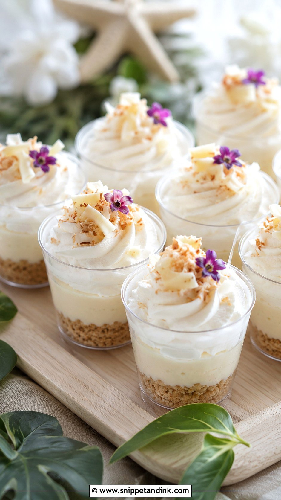 Coconut Cream Dessert Cups - Snippet and Ink - 20 Wedding Dessert Cup Ideas