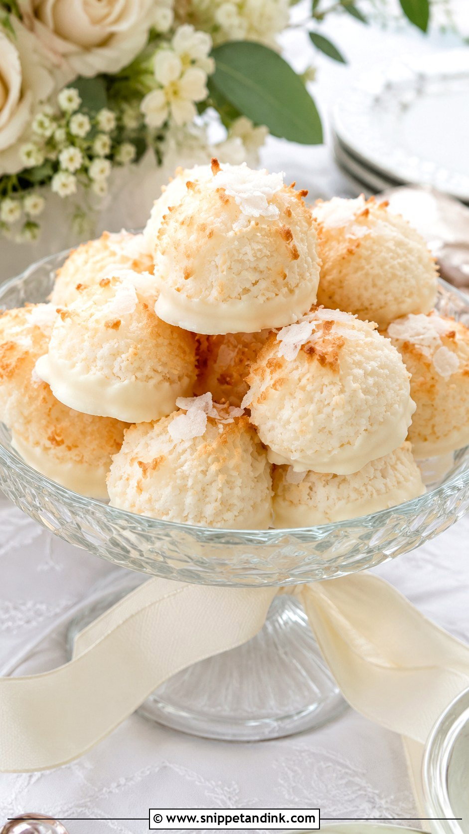 Coconut Macaroons - Snippet and Ink - 20 Vintage Wedding Cookies