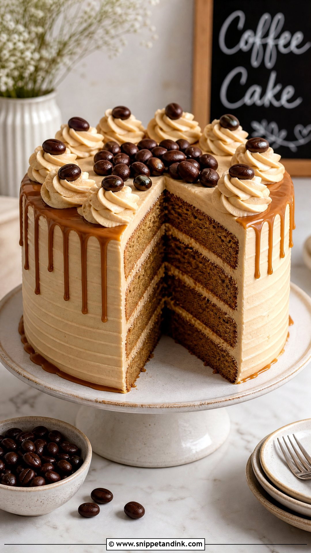 Coffee Wedding Cake Recipe - Snippet and Ink - 20 Wedding Cake Recipe