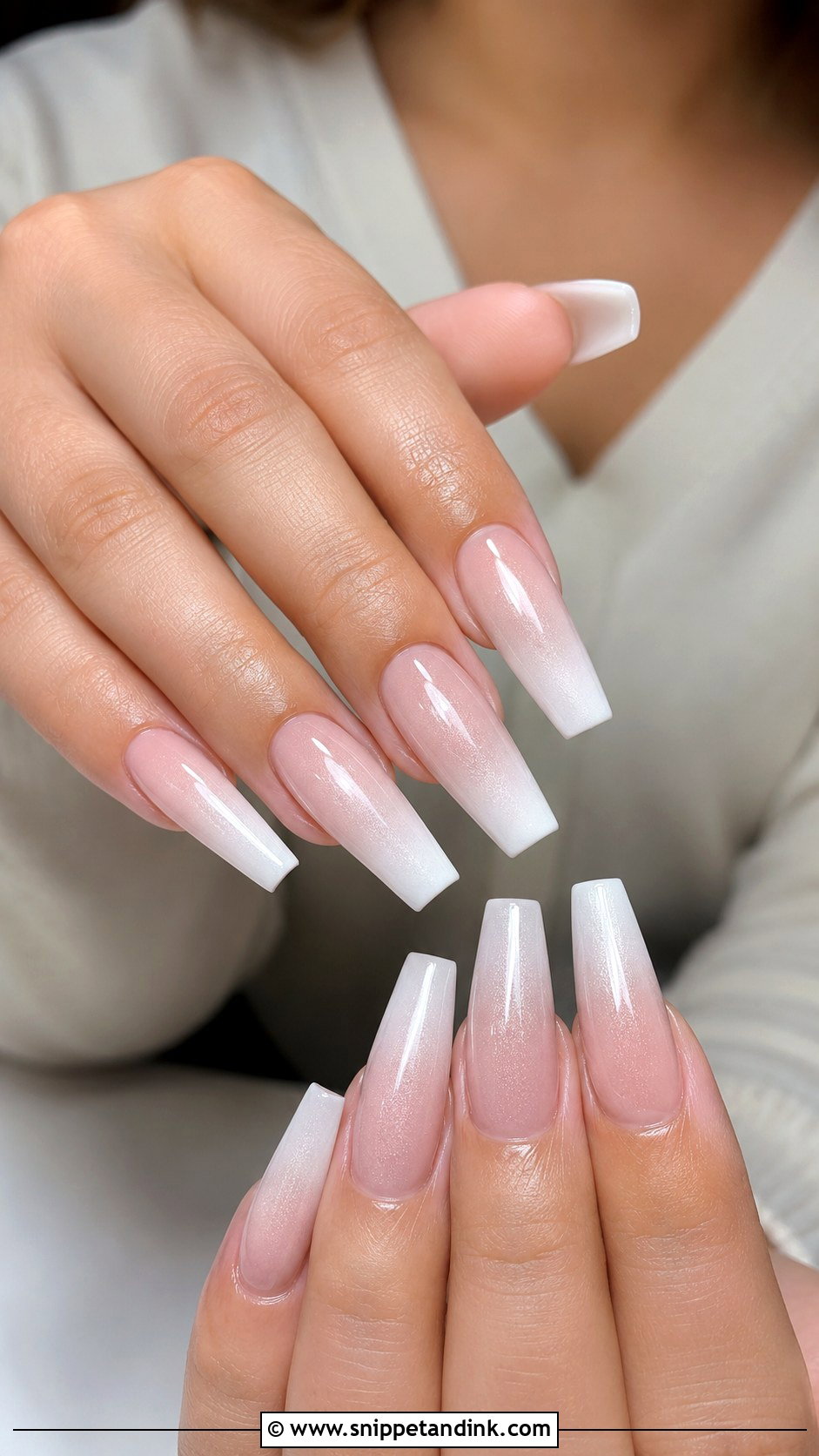 Coffin Acrylic Wedding Nails - Snippet and Ink - 20 Acrylic Wedding Day Nails for Bride