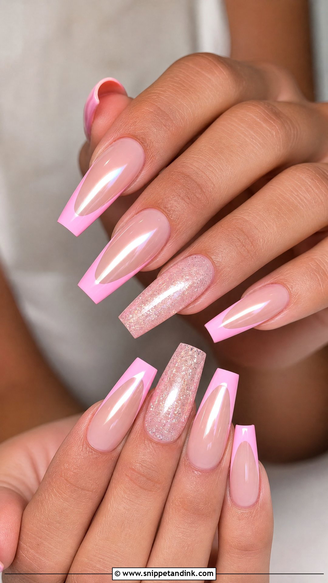 Coffin Bachelorette Nails - Snippet and Ink - 35 Bachelorette Nails
