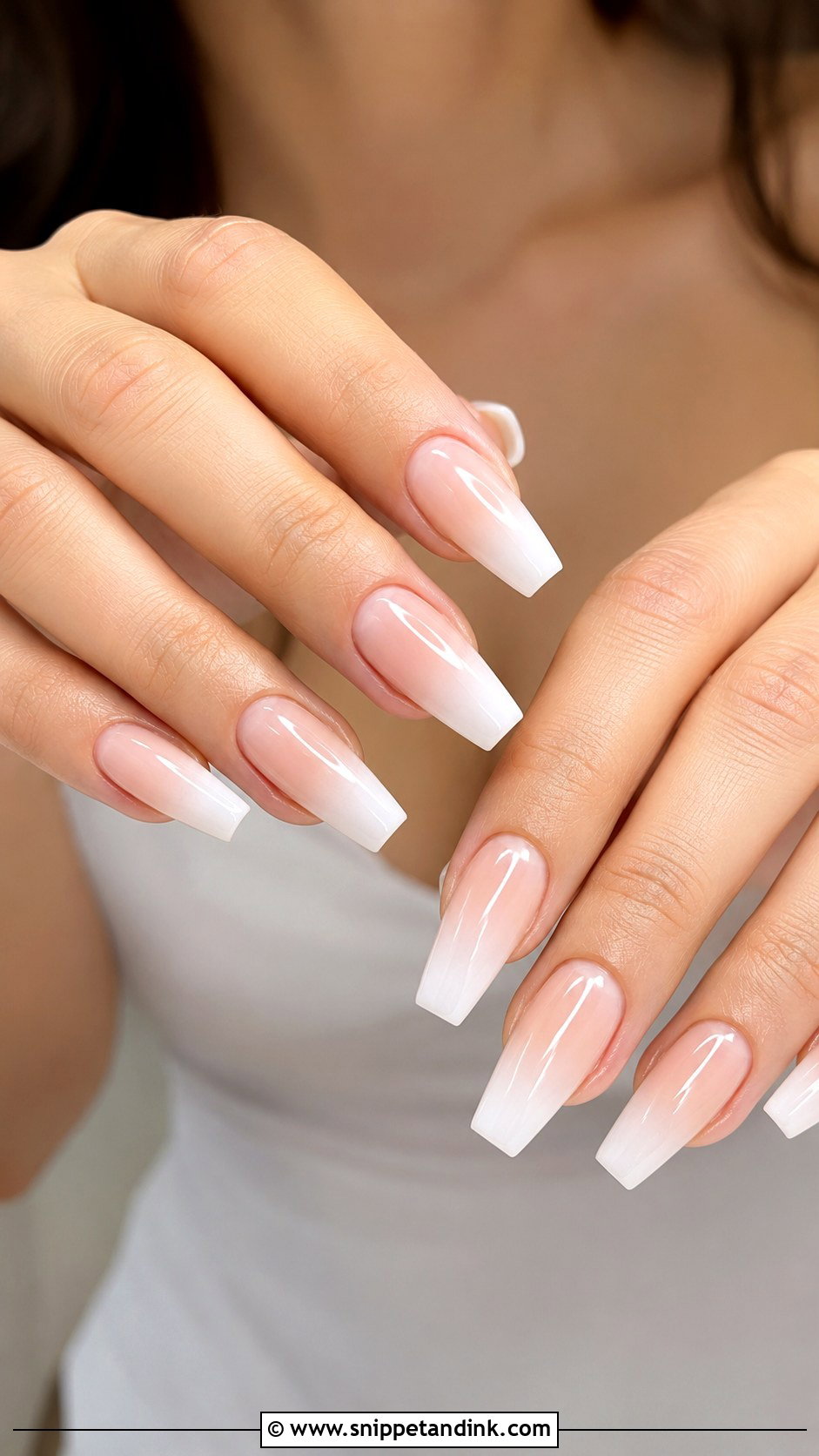 Coffin Bridal Nails - Snippet and Ink - 30 Elegant Bridal Nails