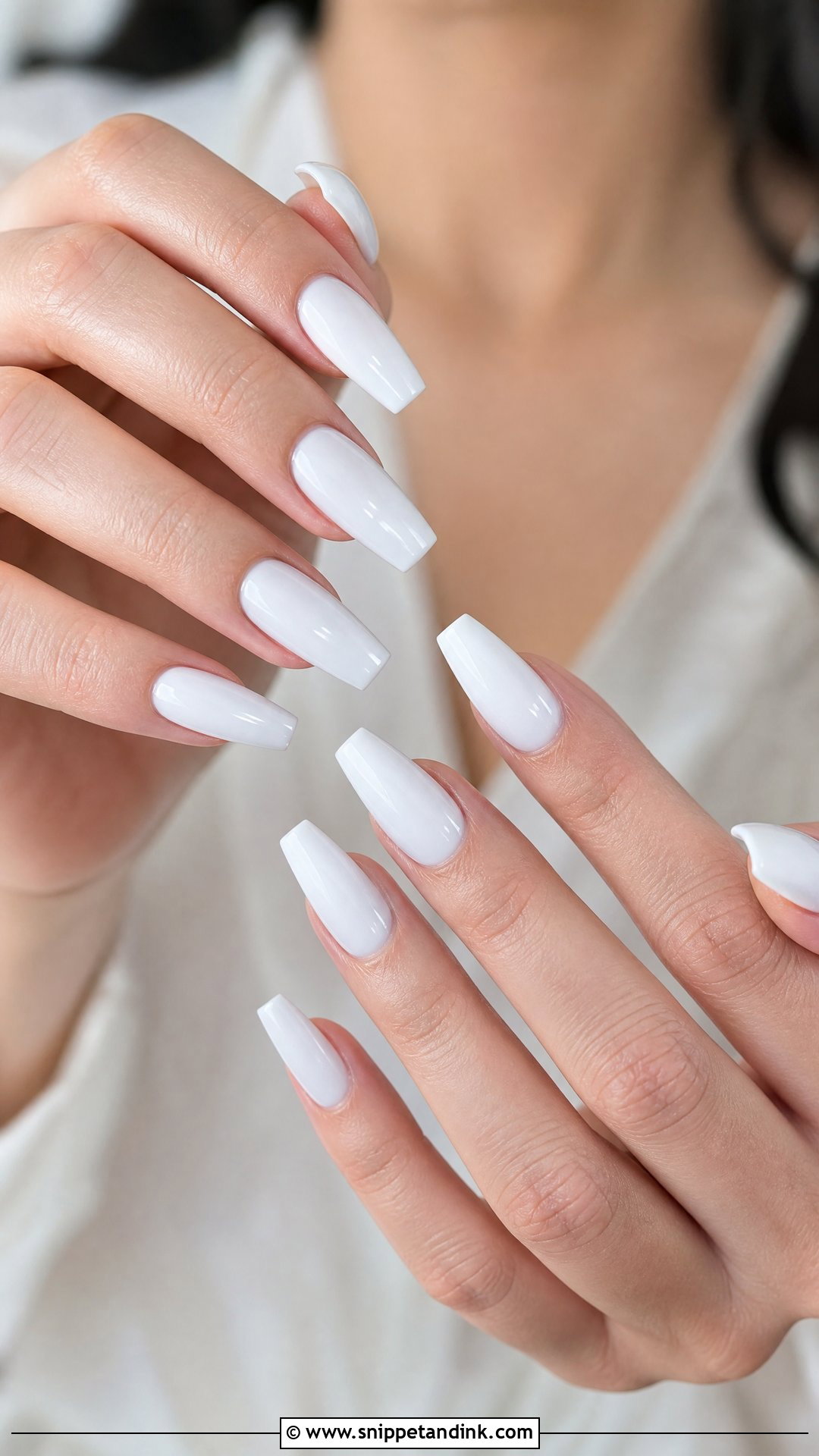 Coffin Bridal Nails - Snippet and Ink - 25 Bridal Nail Ideas Brides