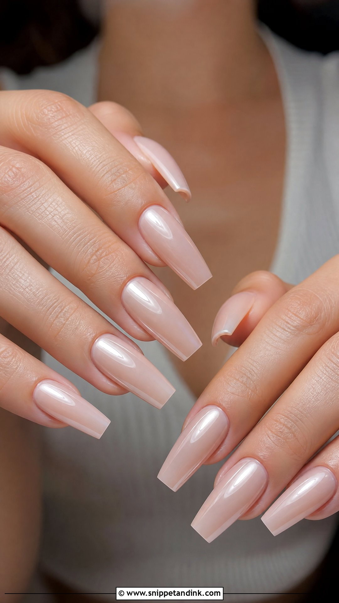 Coffin Bridal Nails - Snippet and Ink - 25 Bridal Wedding Nails for Bride