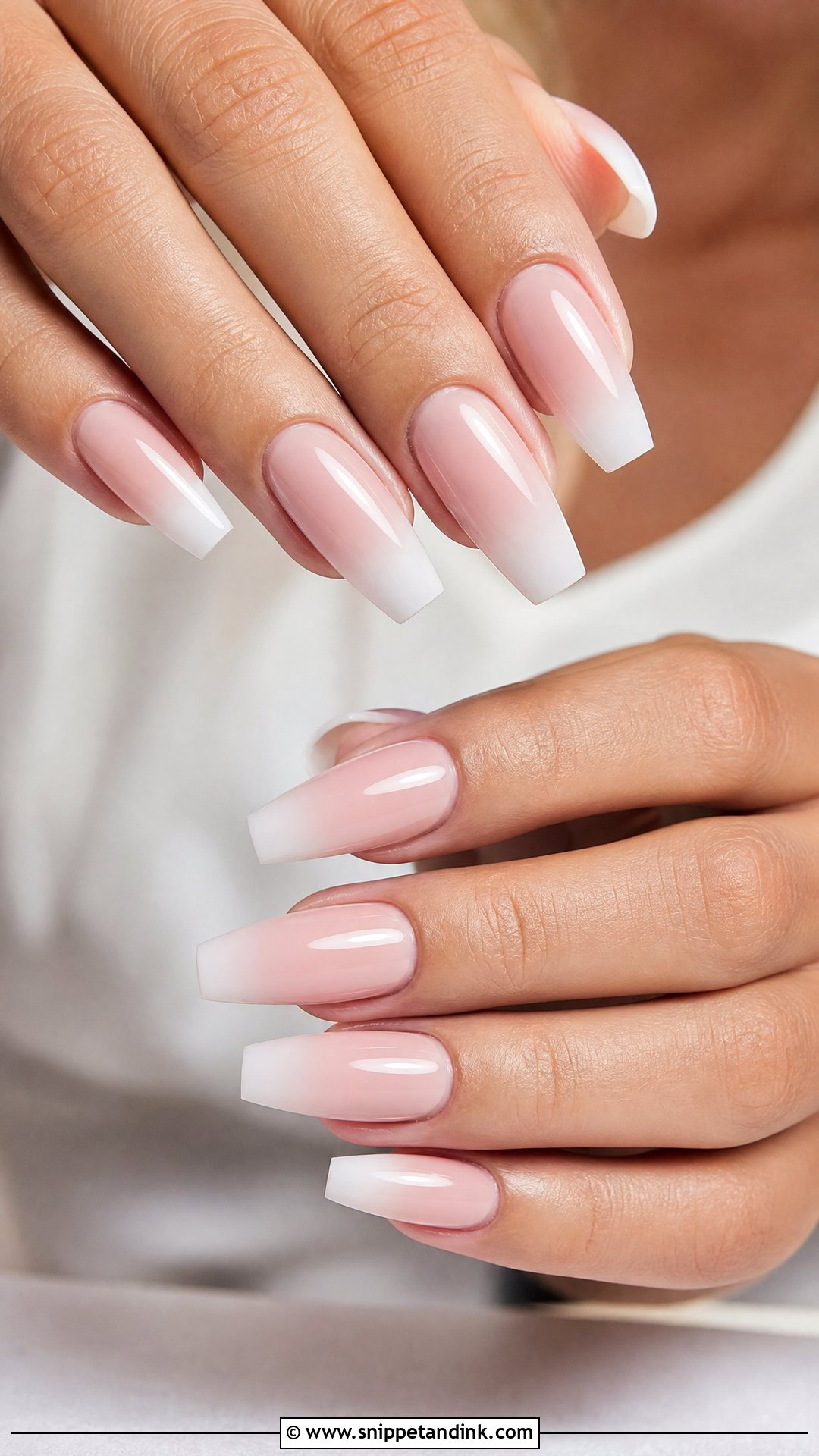 Coffin Bridal Nails - Snippet and Ink - 25 Classy Bridal Nails
