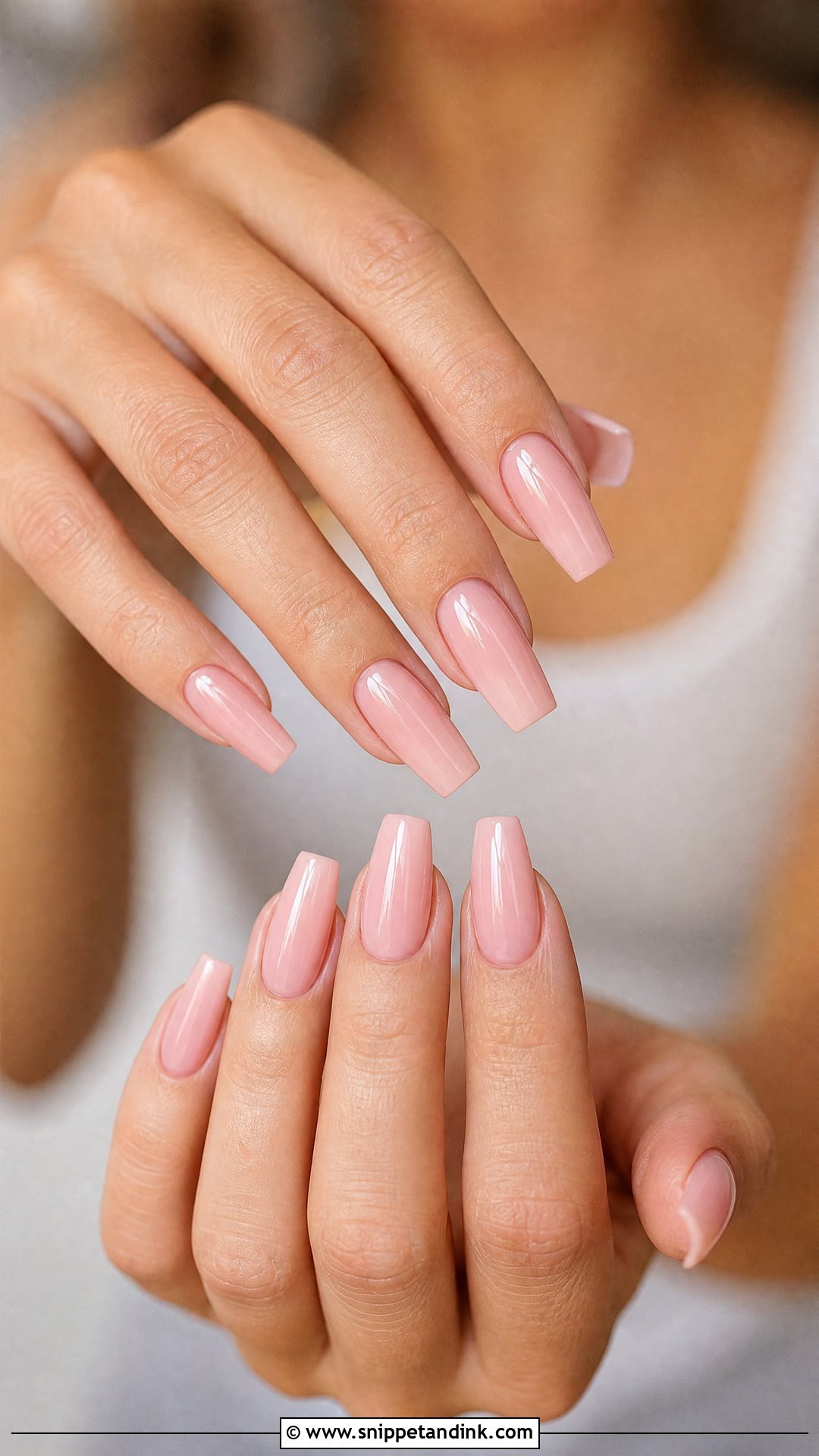 Coffin Bridal Nails - Snippet and Ink - 25 Simple Bridal Wedding Nails for Bride