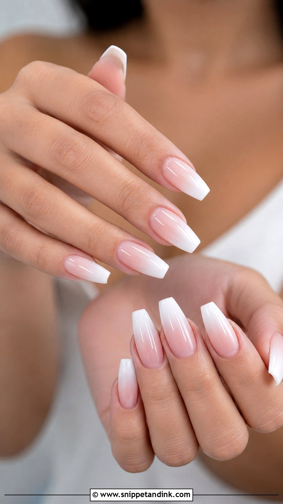Coffin Bridal Nails - Snippet and Ink - 20 Bridal Nail Design Ideas