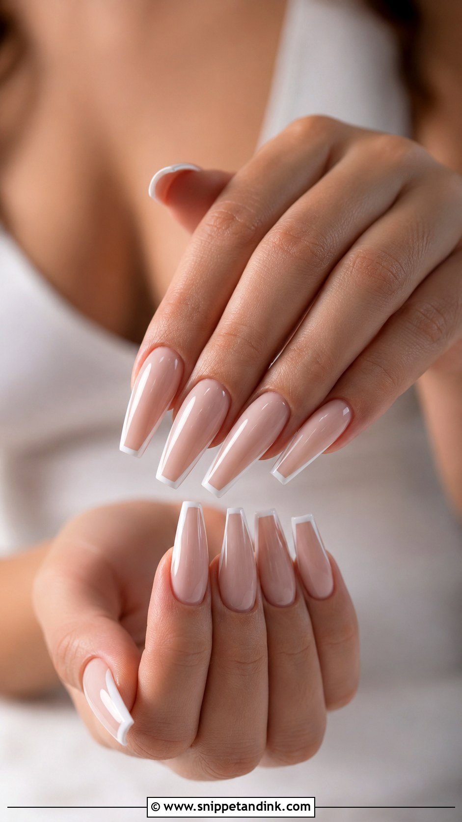 Coffin Bride Wedding Nails - Snippet and Ink - 30 Bride's Nails Wedding